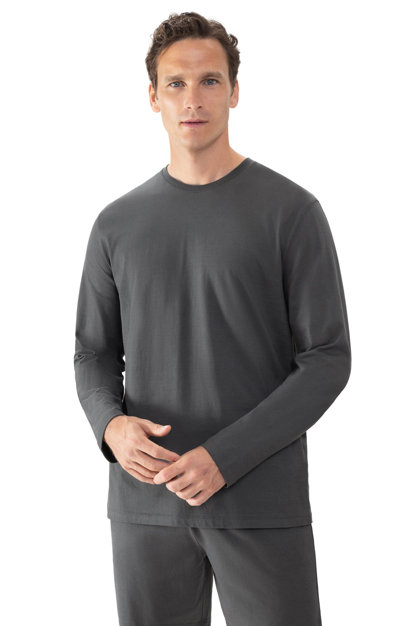 T-Shirt langarm (Thunder Grey)