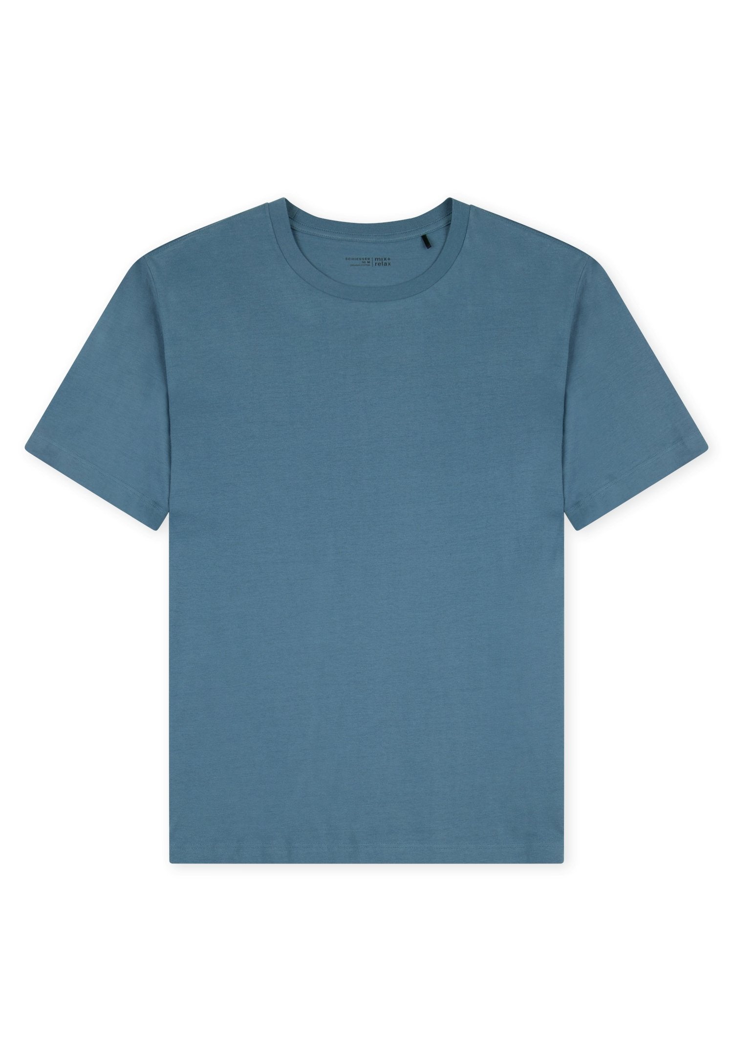 T-Shirt Rundhals (Atlantikblau)
