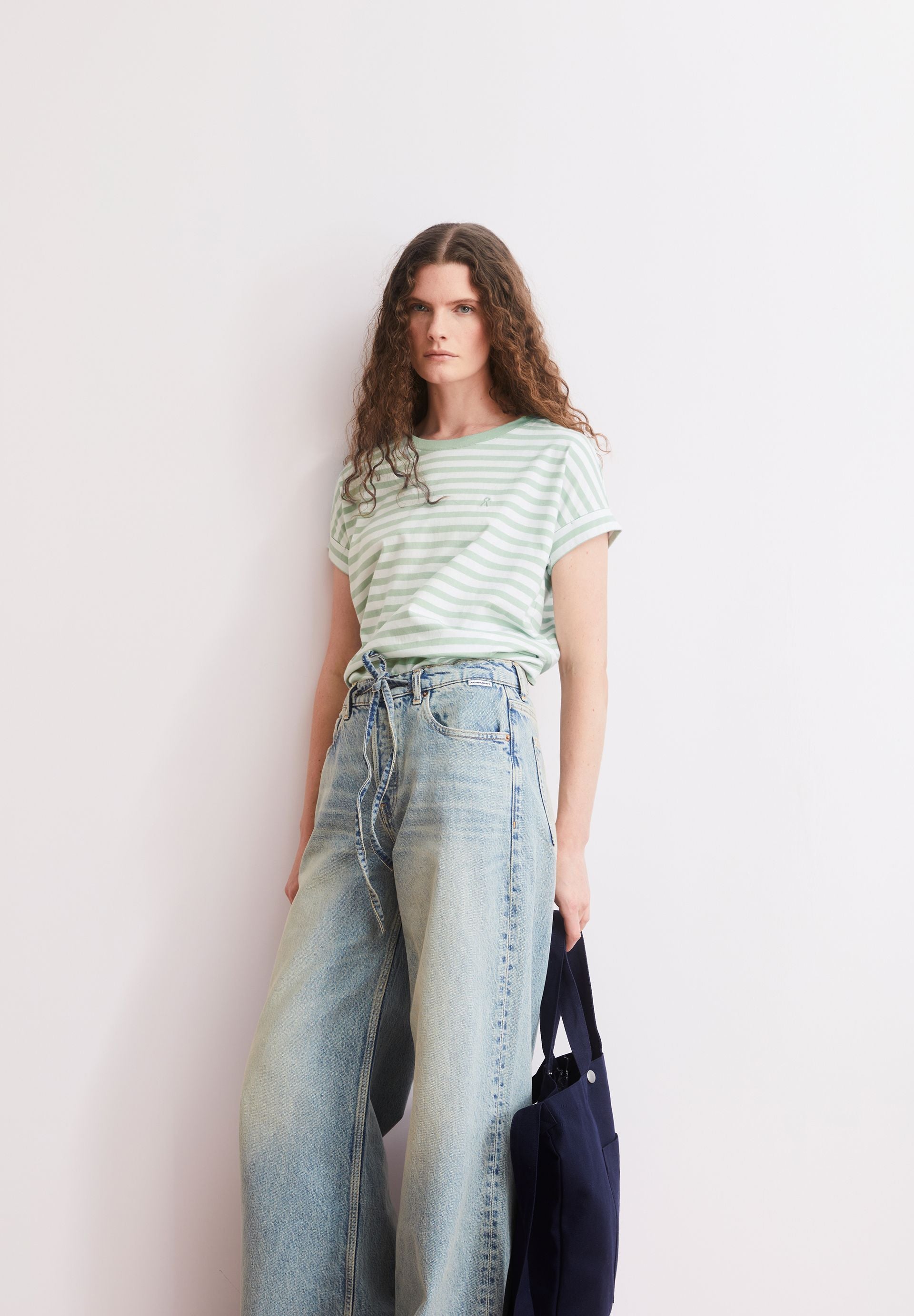 Idaara Stripe T-shirt (White-foam)