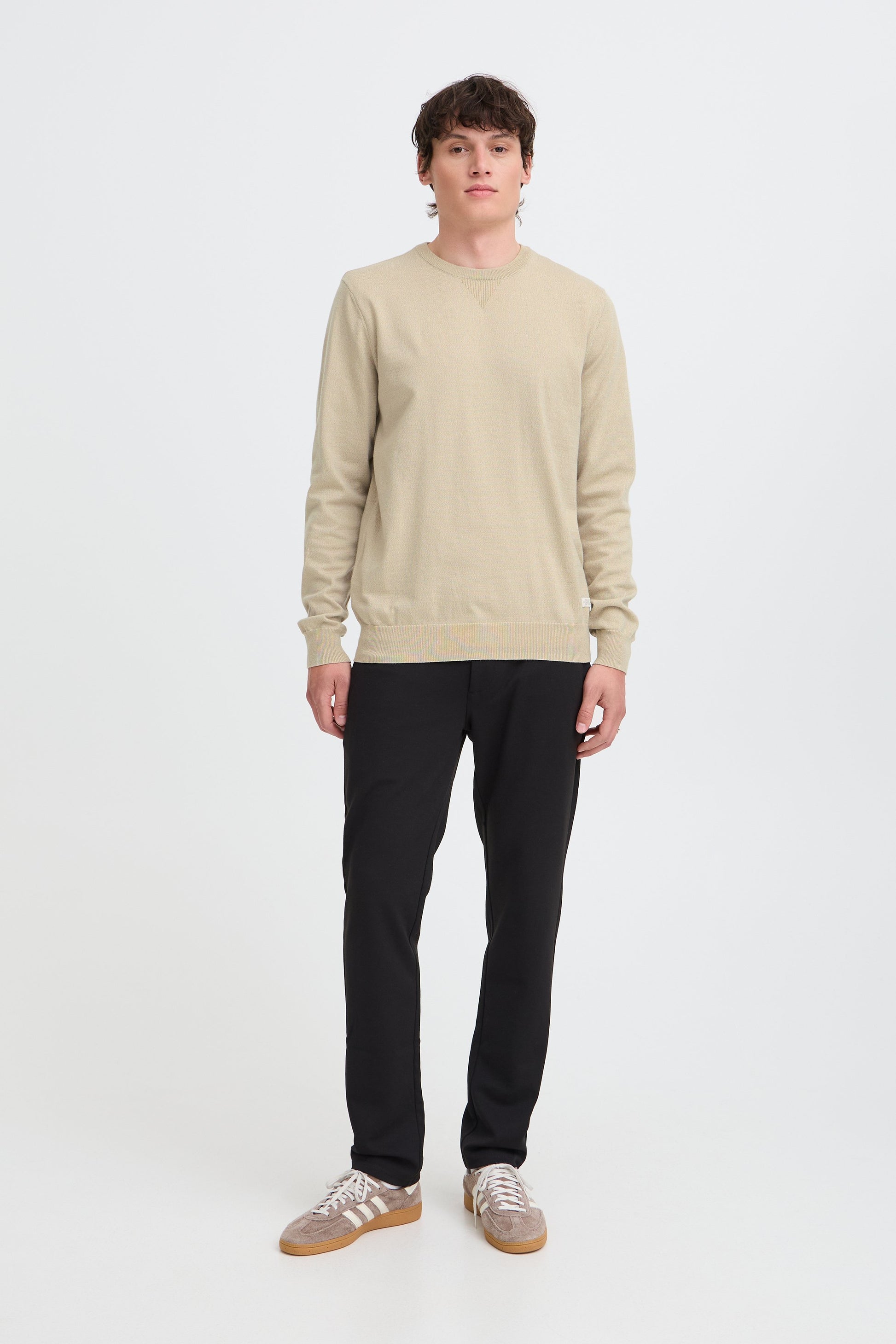 Bhbruton Crew Neck Knit Noos (Winter Twig)