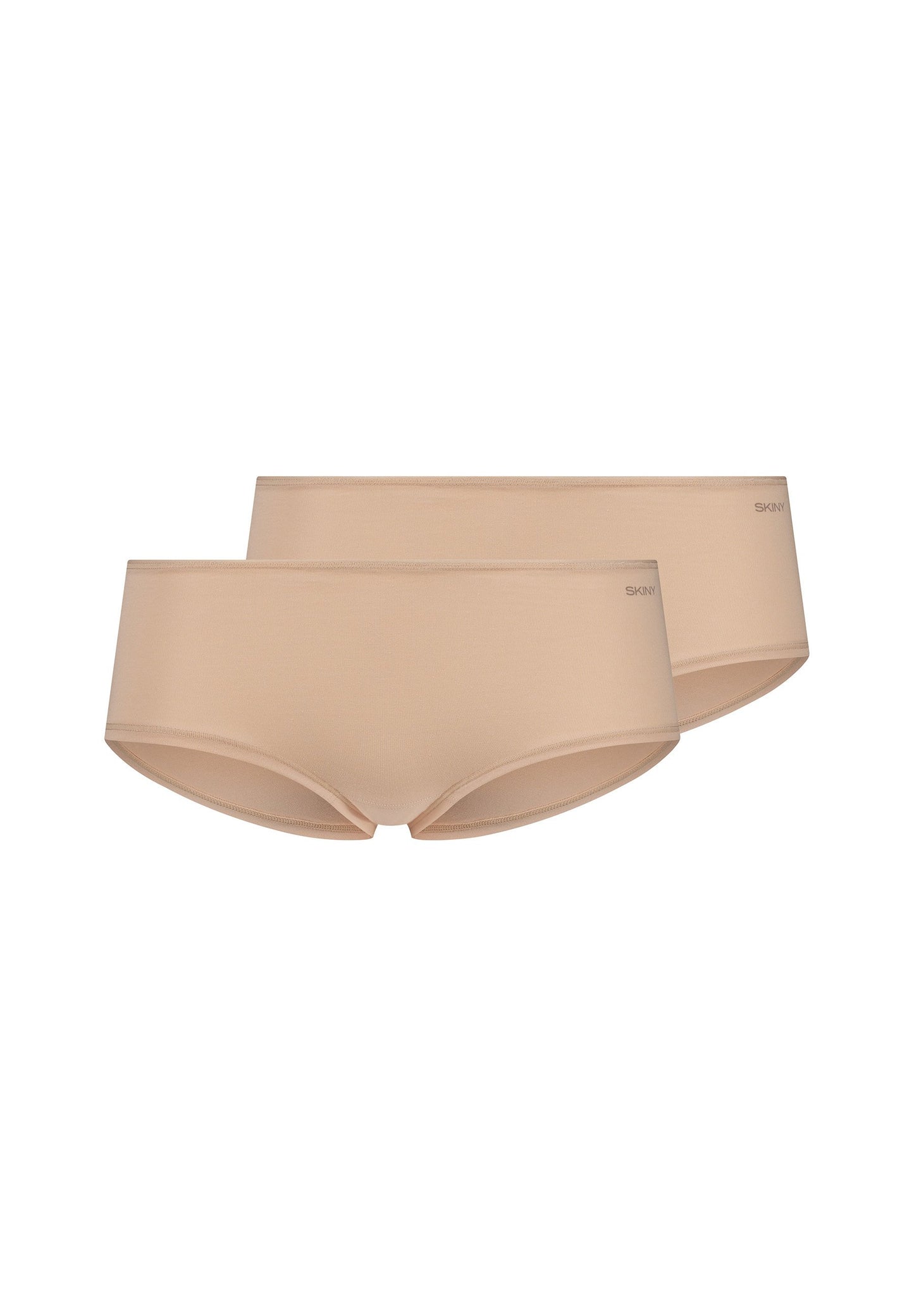 Skiny Damen Panty Doppelpack SKINY ADVANTAGE Cotton Stretch (Beige)