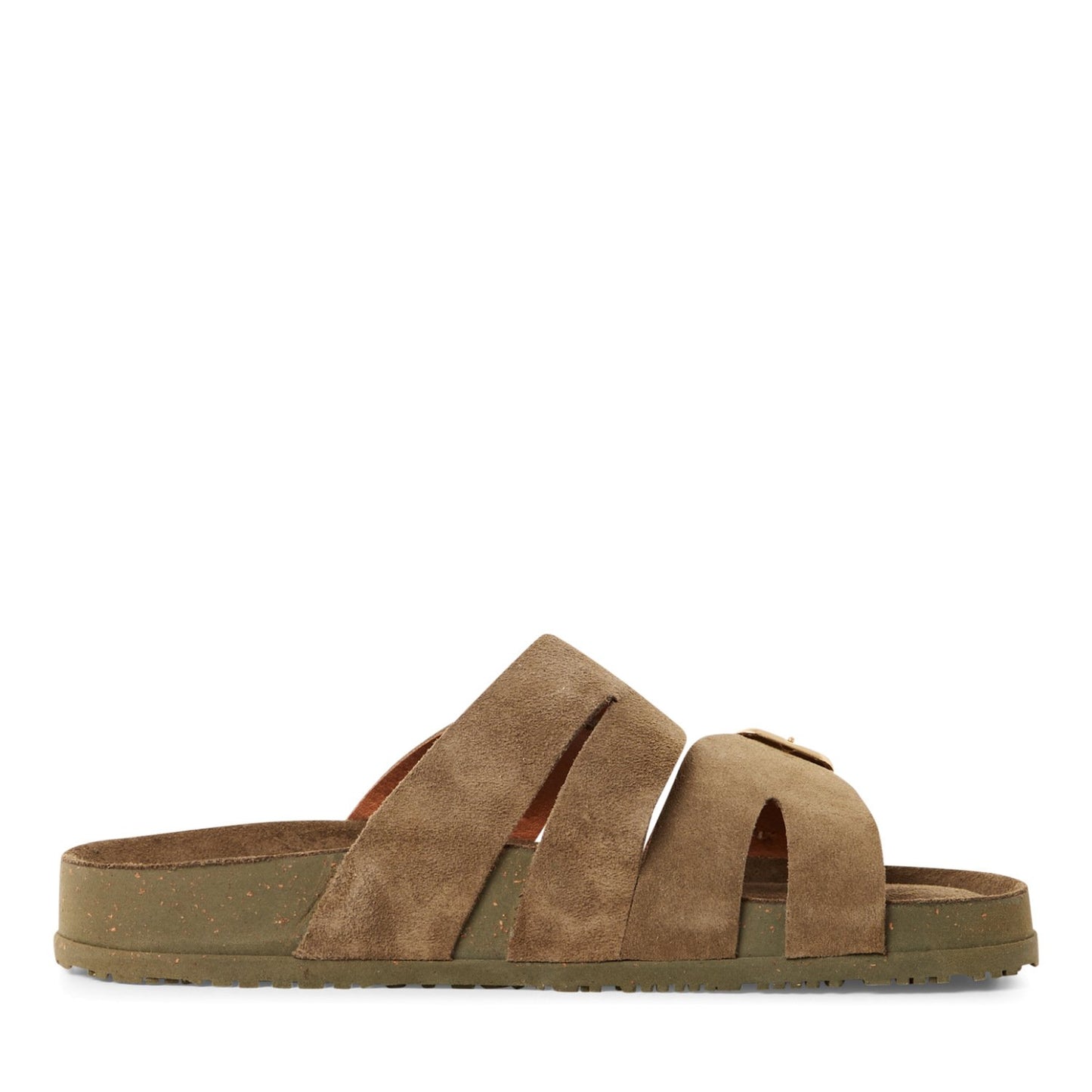 Pantolette (Olive)