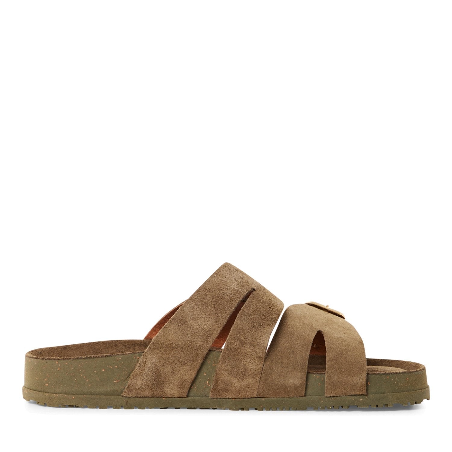 Pantolette (Olive)