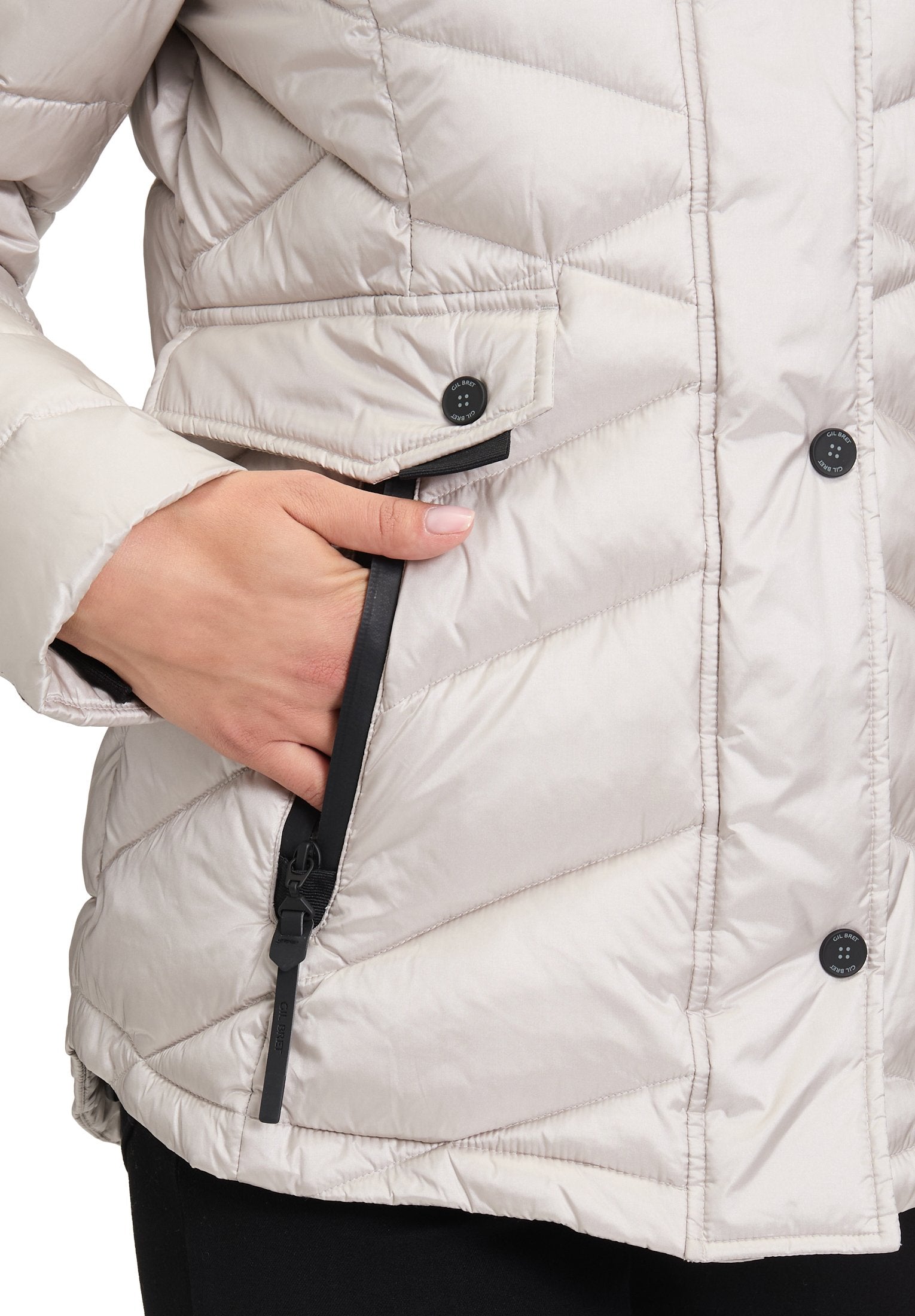 Steppjacke (Light Beige)