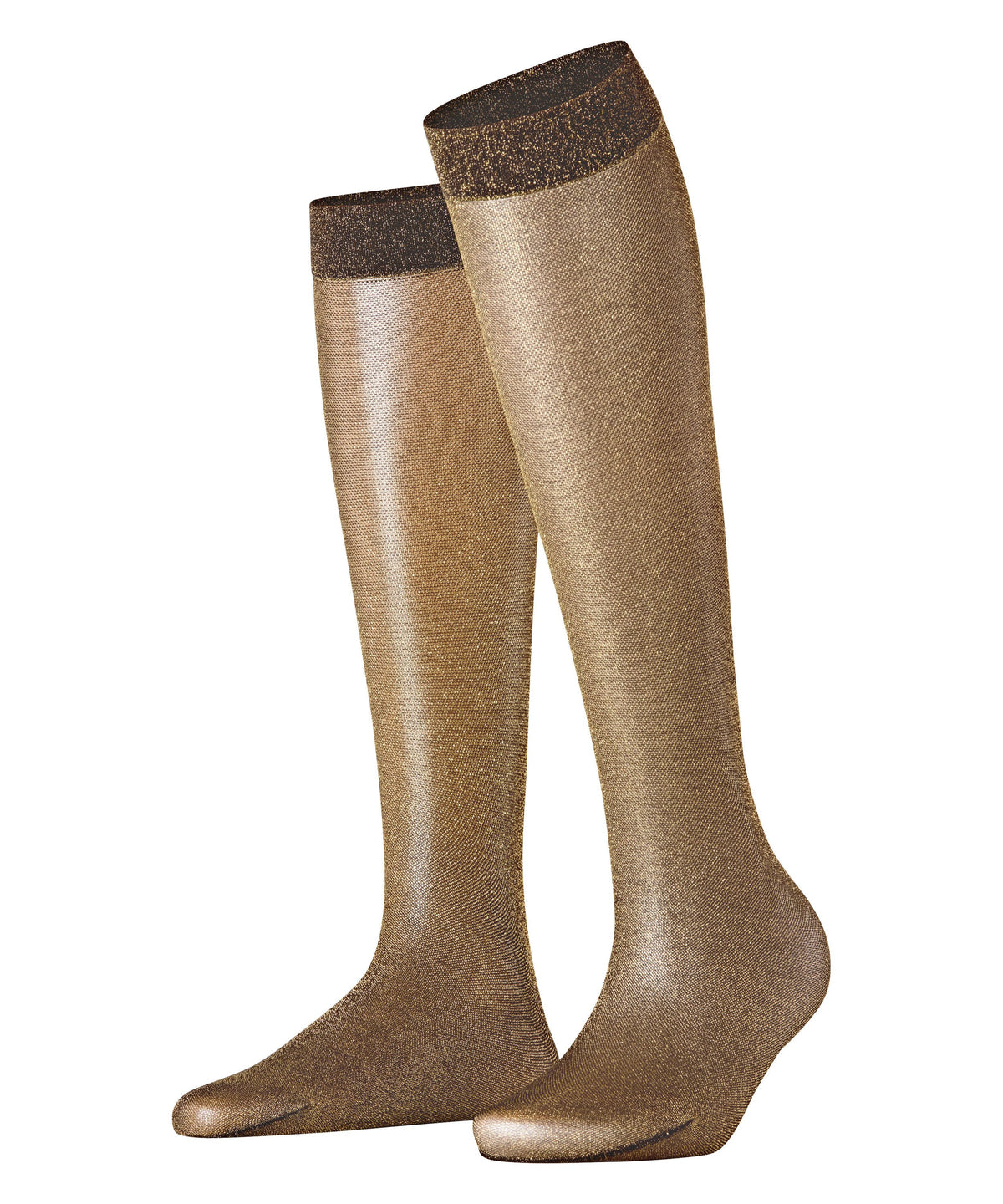 FALKE Glitter KH 30 DEN Damen (Brown/gold)