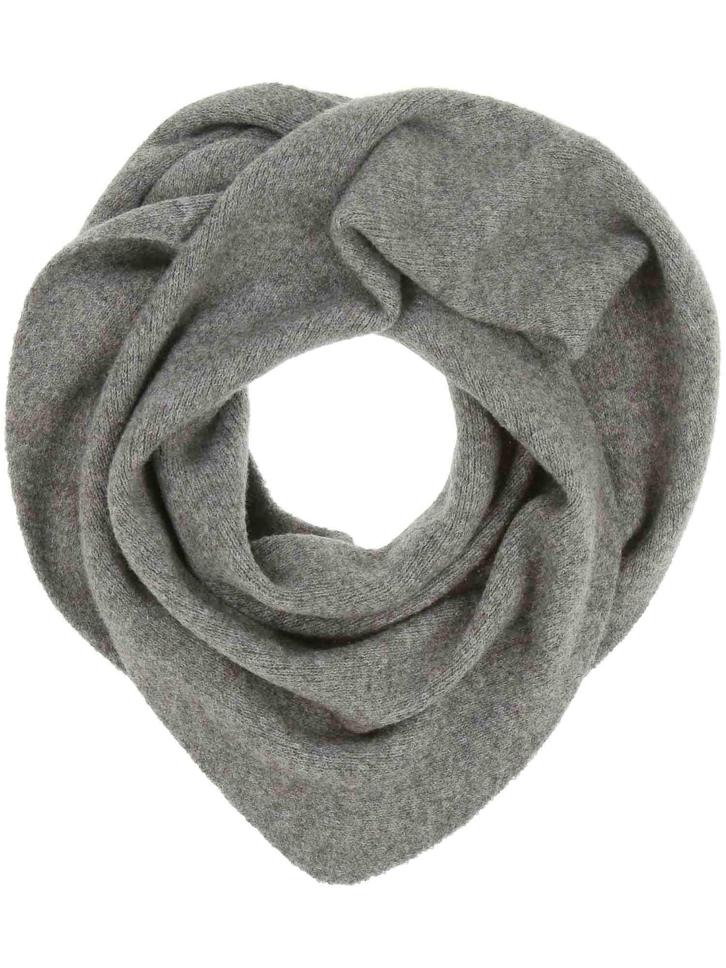 Dreieckstuch Polyester Schal (Grey)