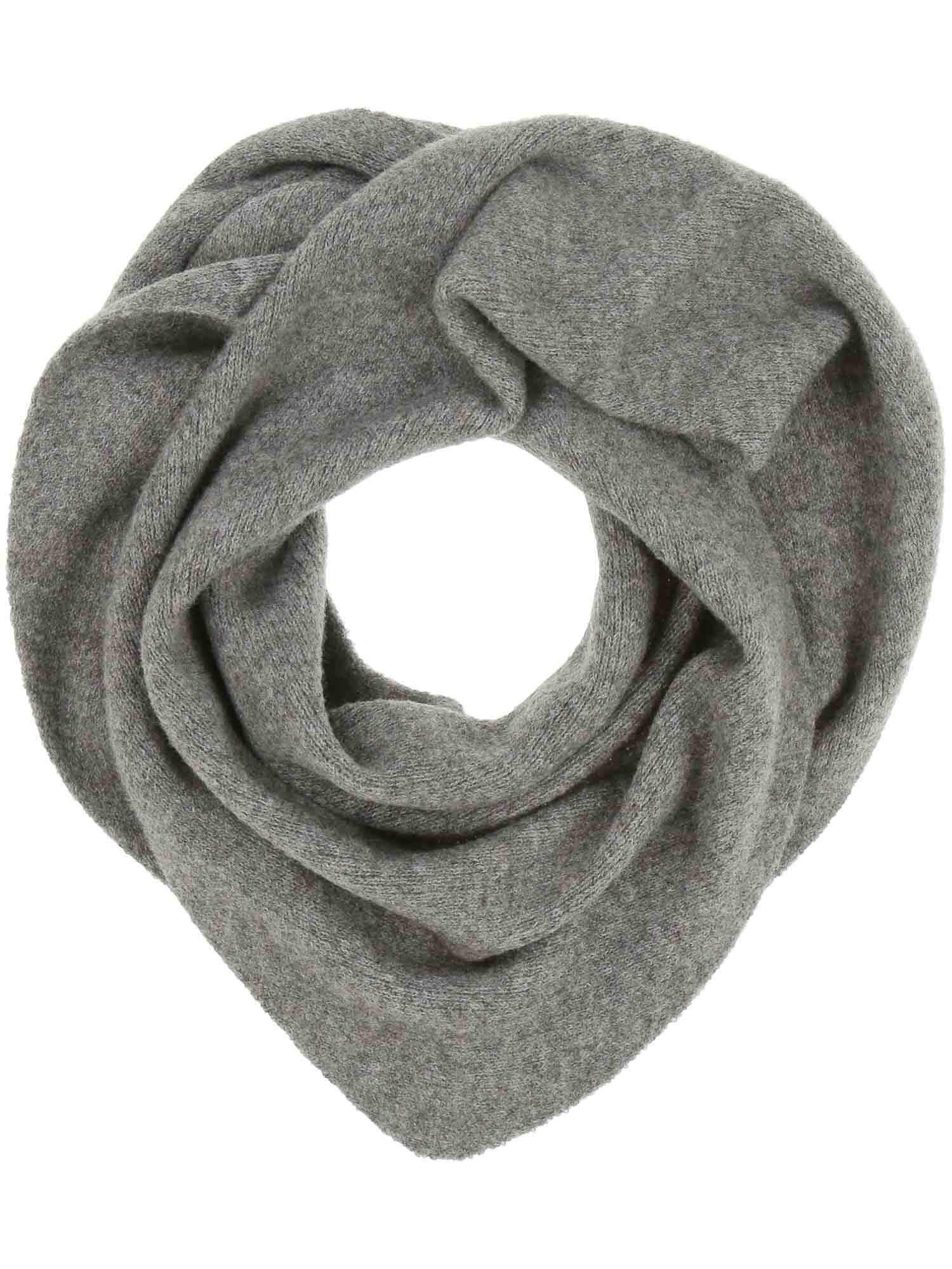 Dreieckstuch Polyester Schal (Grey)