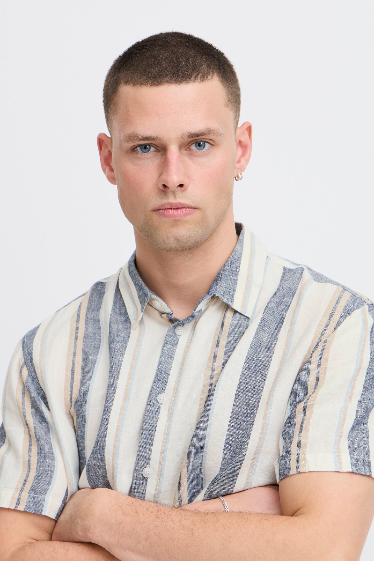 BHBOBBY Shirt stripe (Snow White)