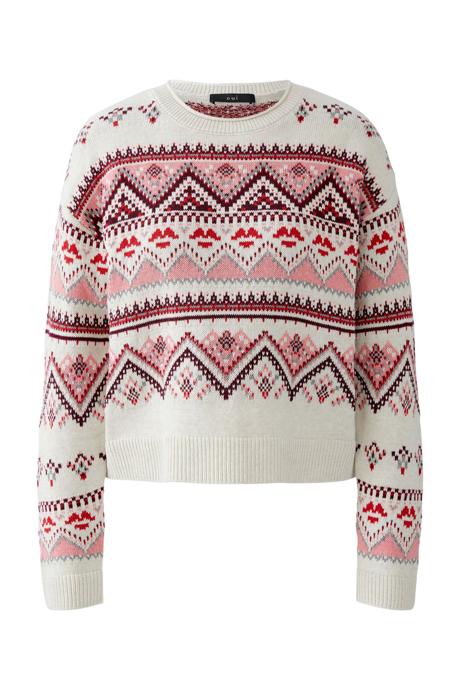 Pullover (White Red)
