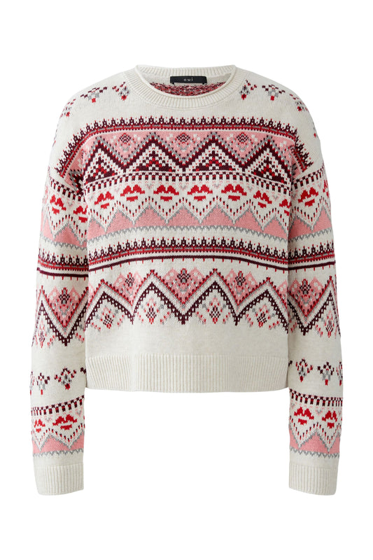 Pullover (White Red)