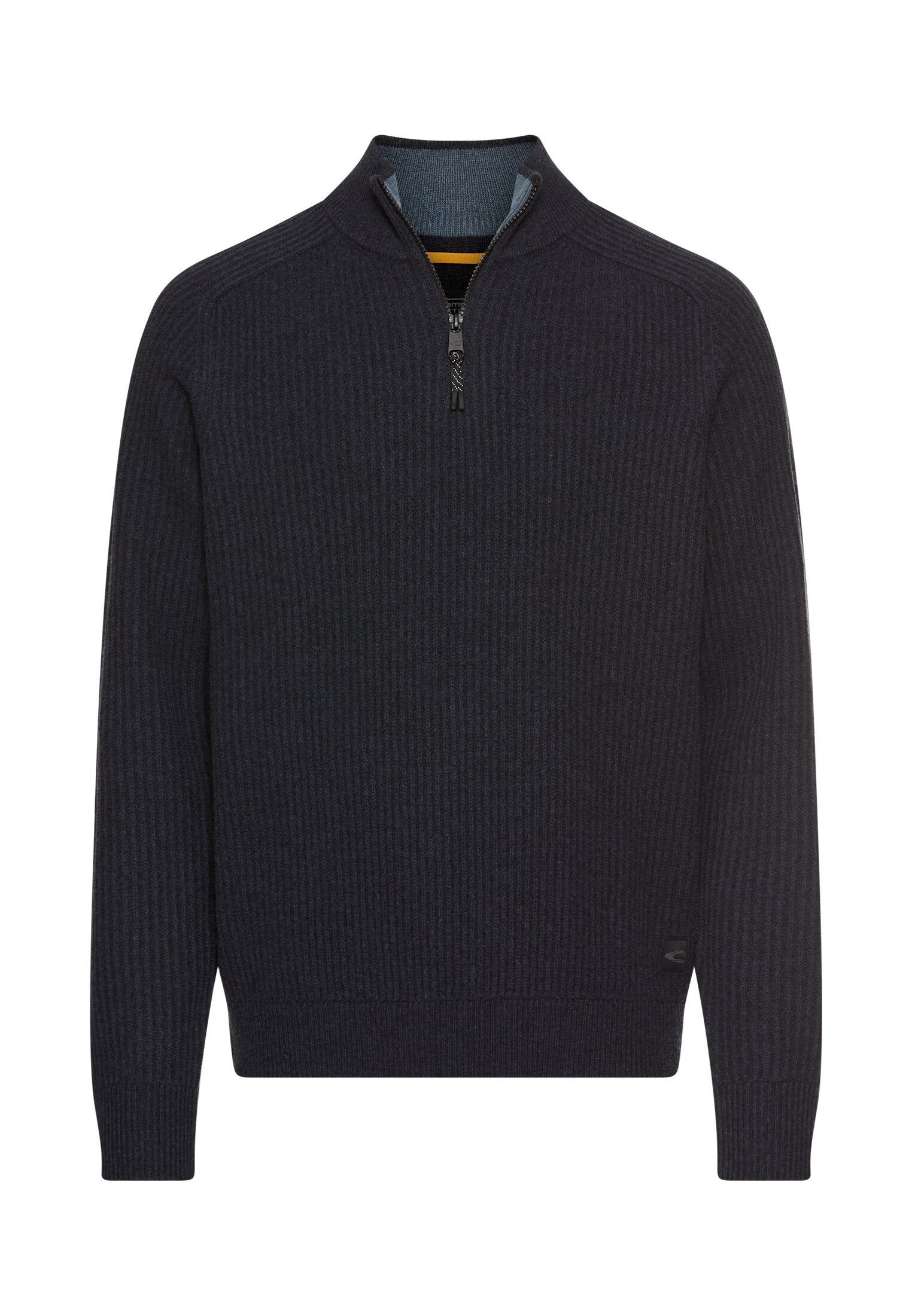 Strick-Troyer aus reiner Wolle (Dark Navy)