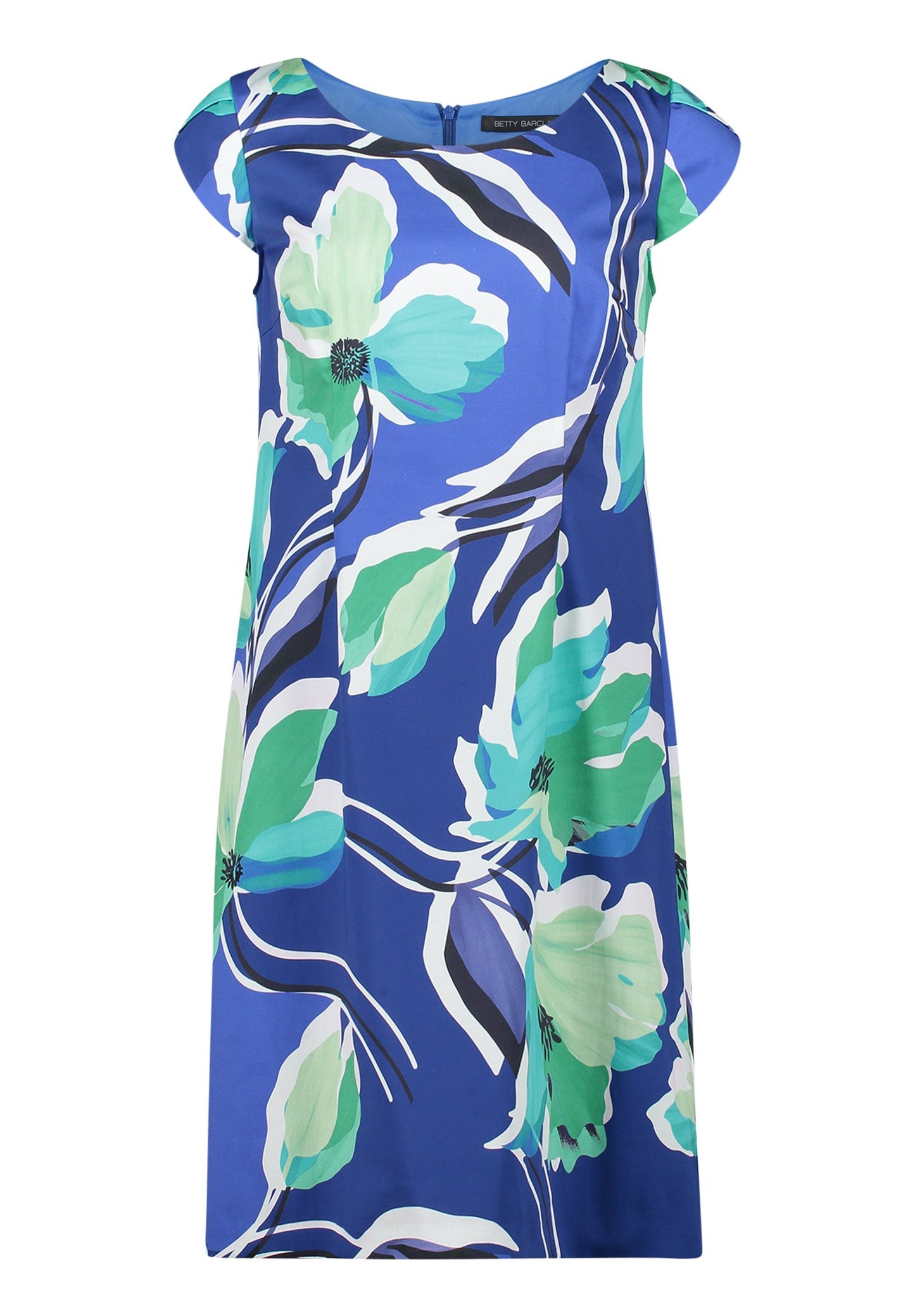 Etuikleid (Blue/green)