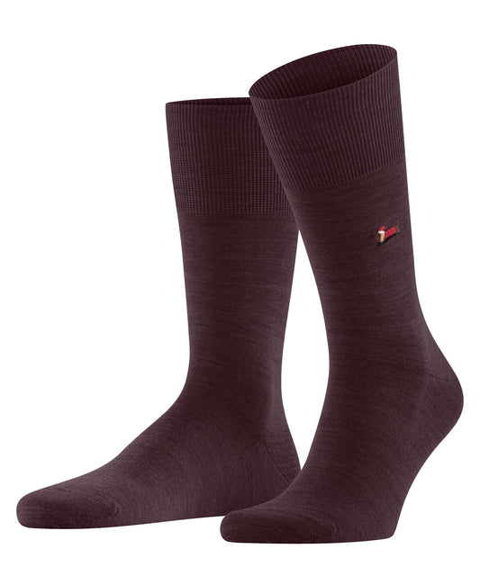 FALKE Airport X-Mas Dachshund Herren (Barolo)