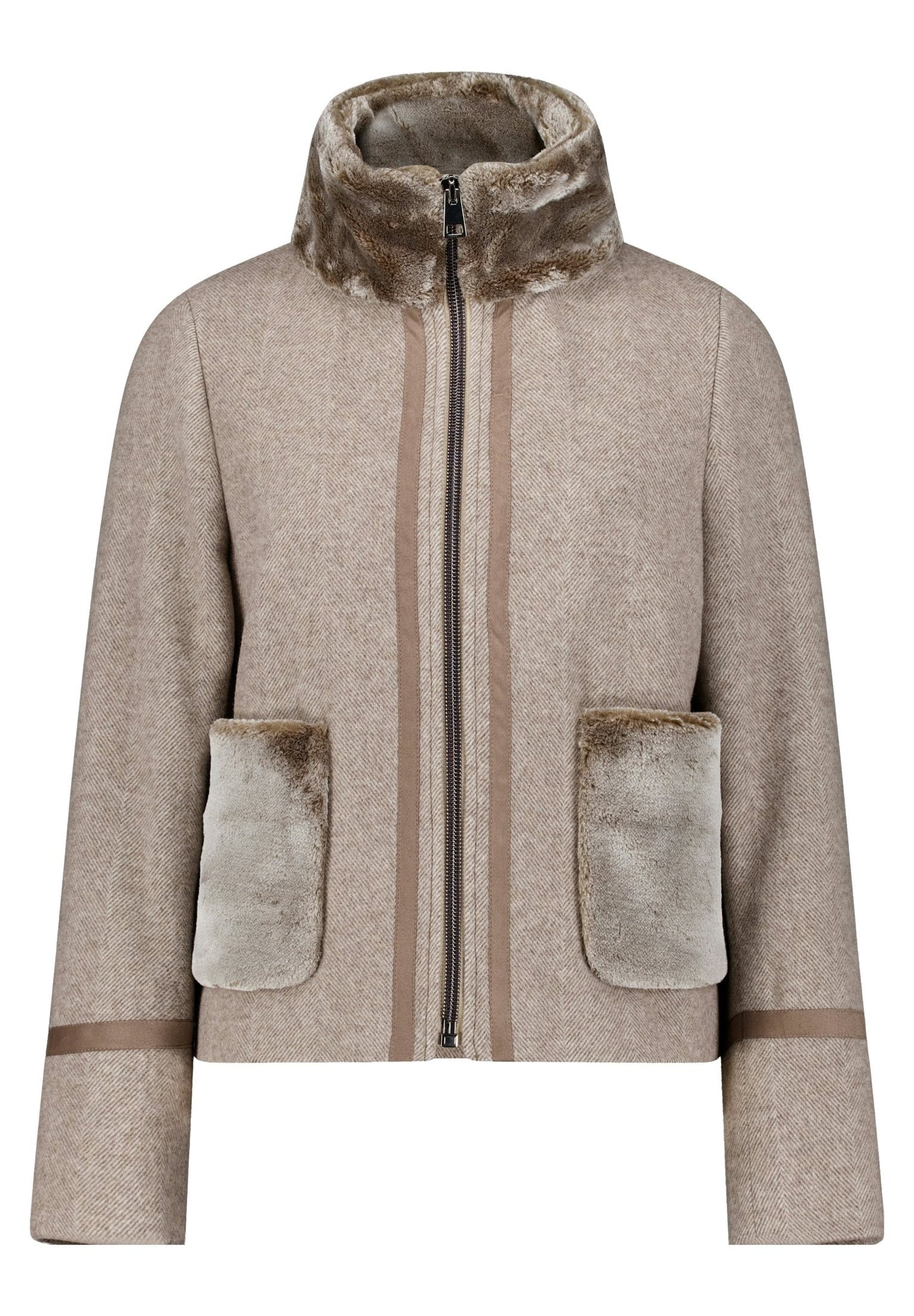 Winterjacke (Walnut Melange)