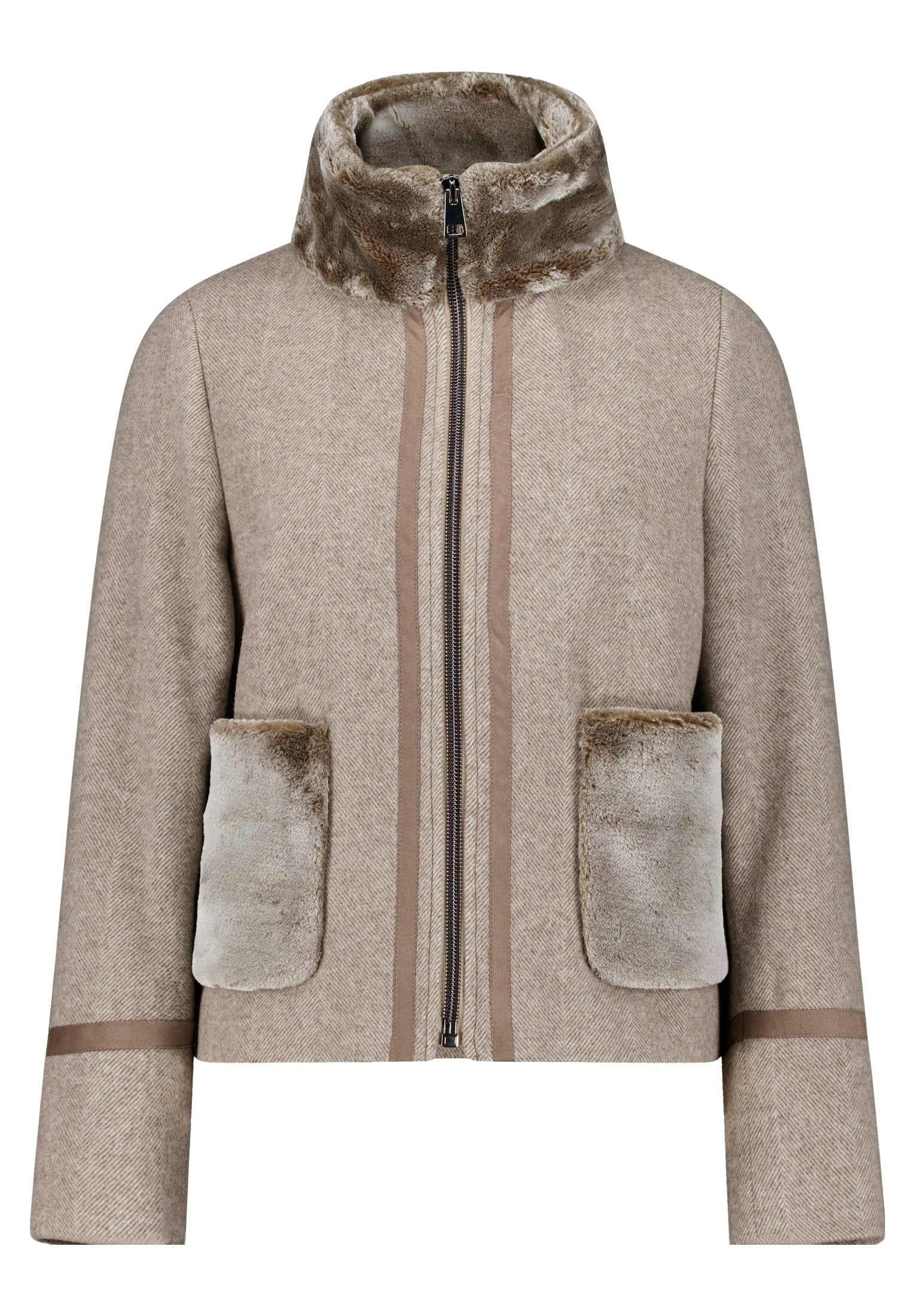 Winterjacke (Walnut Melange)