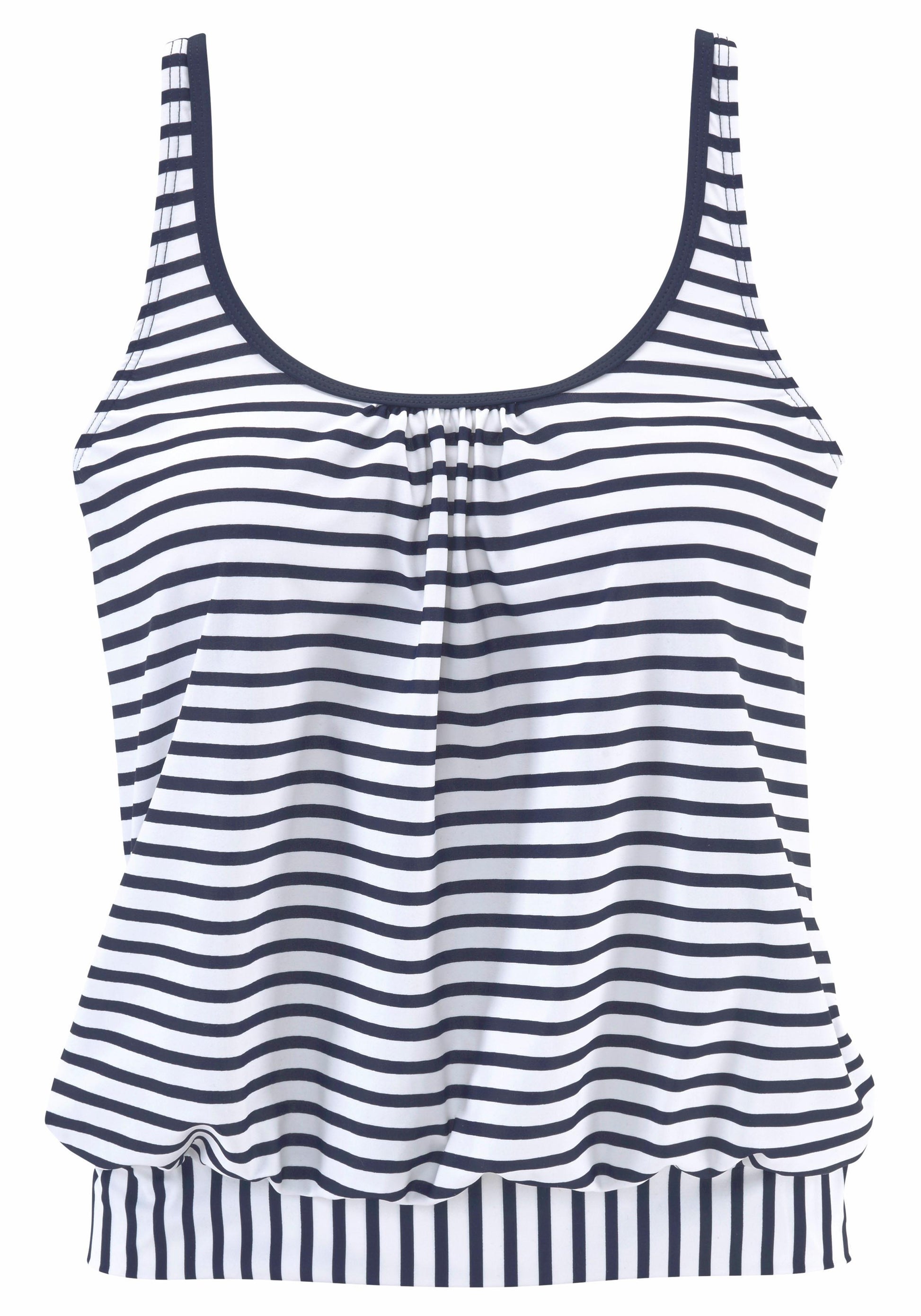 Venice Beach LM exkl. Sport Oversize-Tankini-Top (White-navy-s)