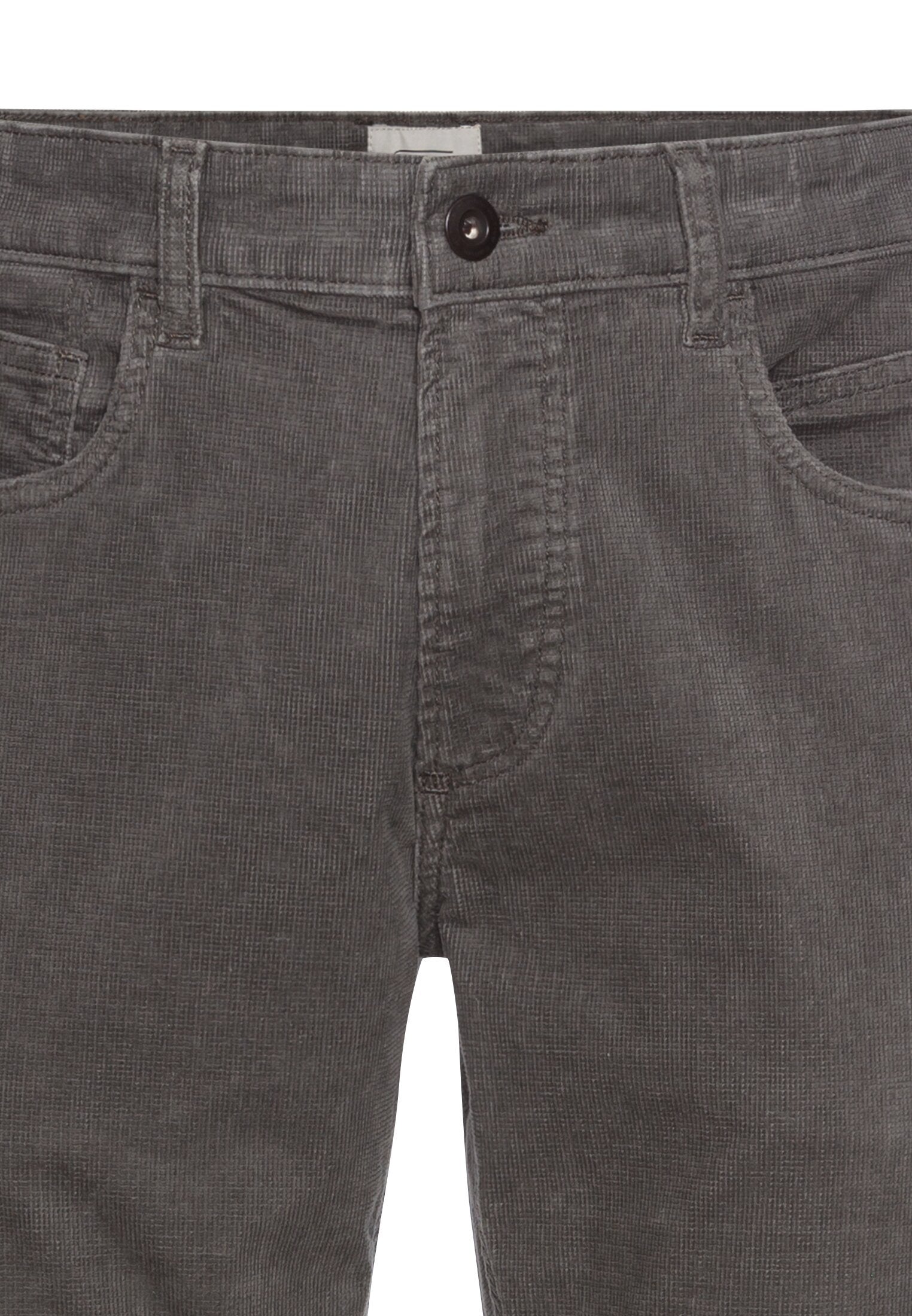 Regular Fit 5-Pocket Cordhose (Rock Grey)