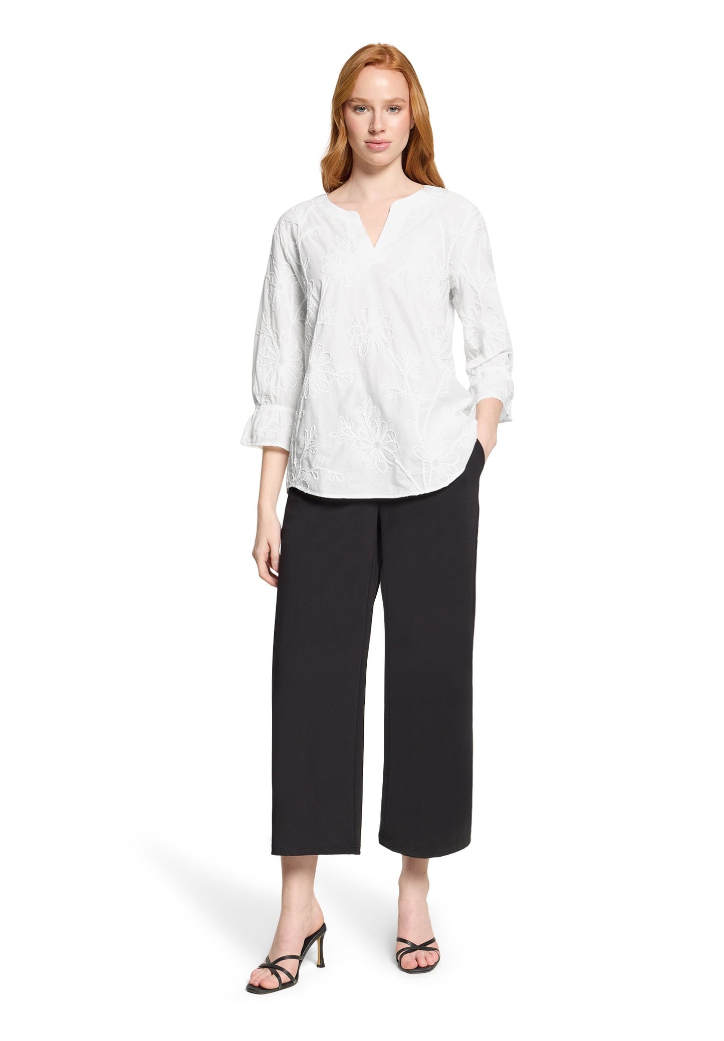 Schlupfbluse (Offwhite)