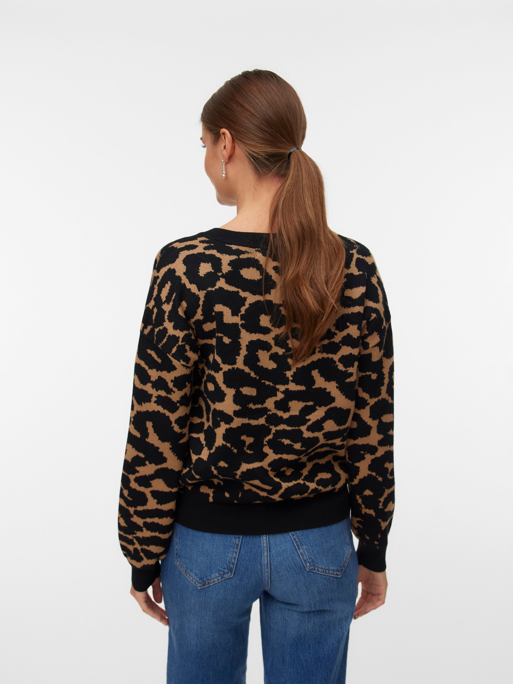 Vmsiljeanimal Ls O-nck Pullover Ga Noos (Tigers Eye)