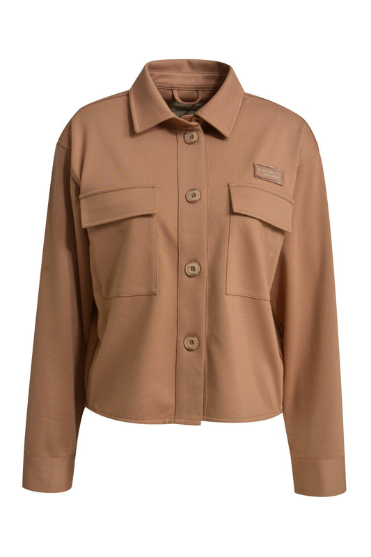 Short Cargo Jacket (Caramel)