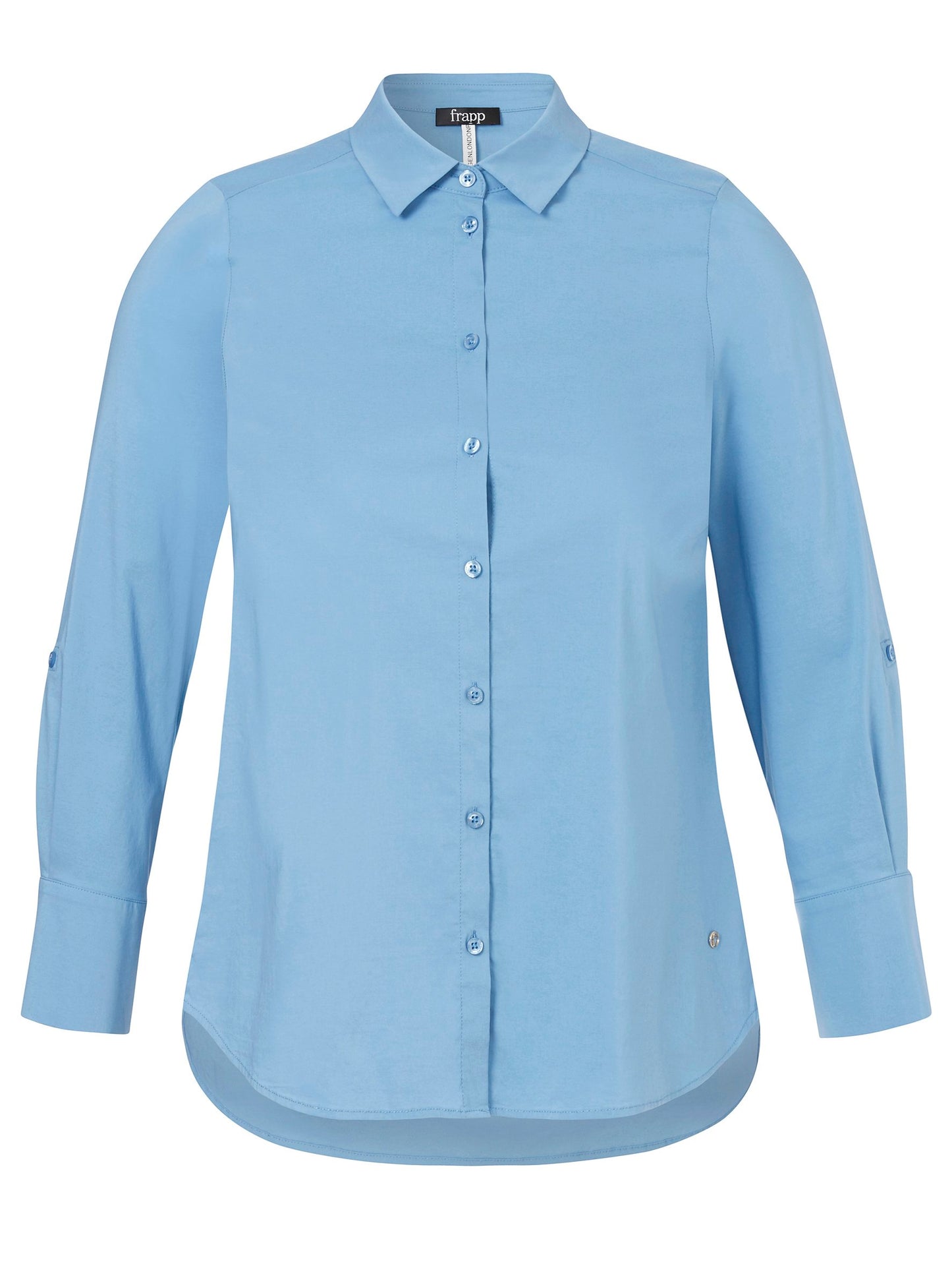 Bluse Hemdkragen 1/1 Arm (Blue Shadow)