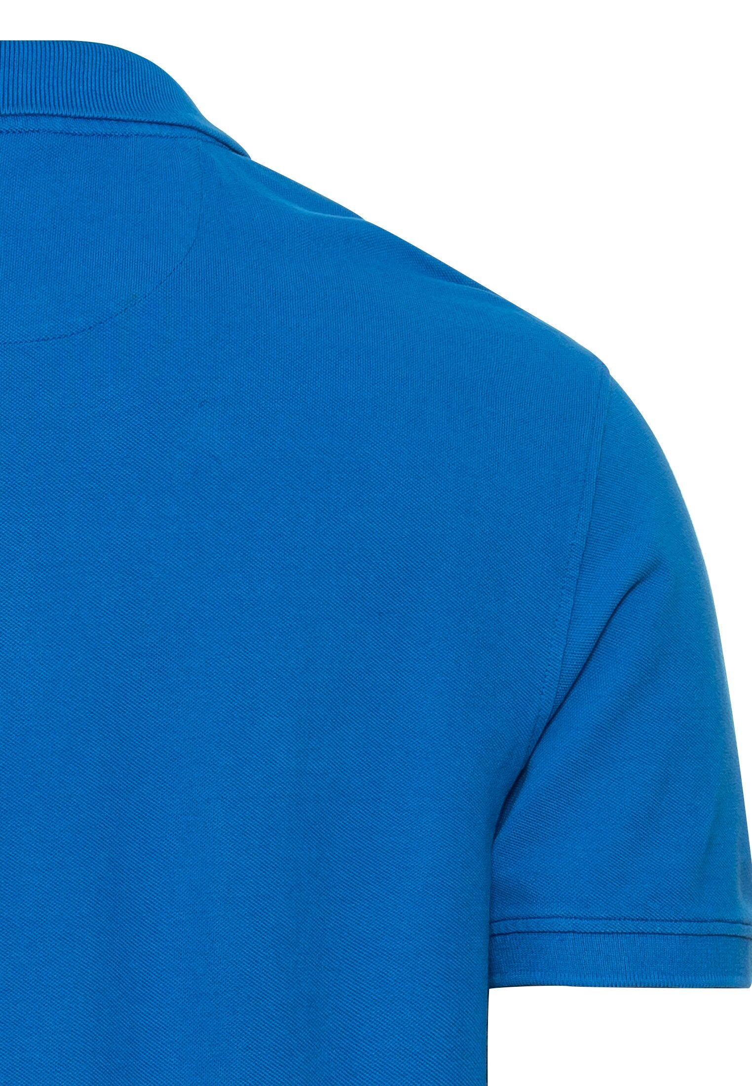 Piqué Poloshirt aus zertifiziertem Organic Cotton (Strong Blue)