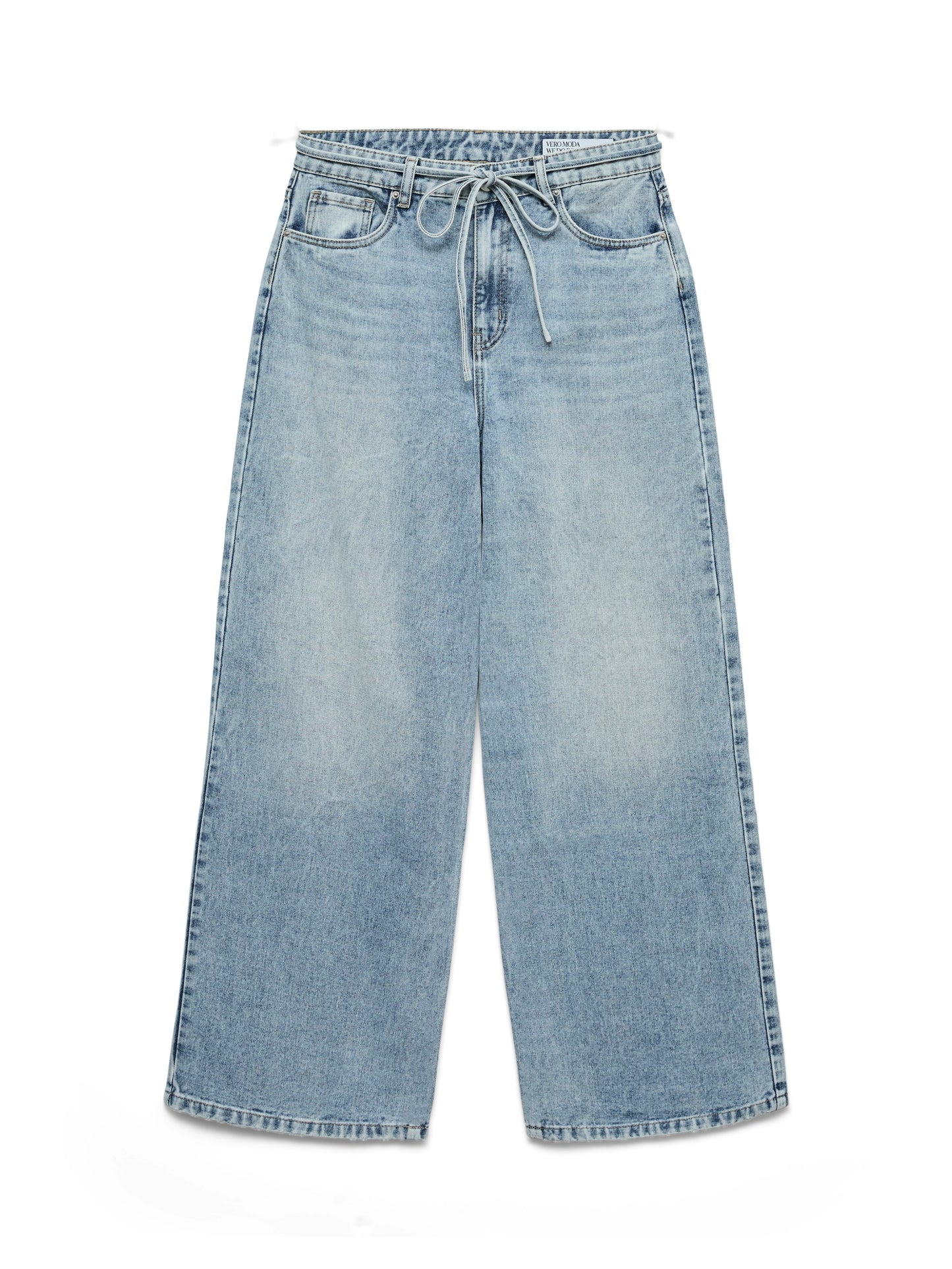 Vmwien Mr Wide Belt Jeans Si338 Noos (Light Blue De)