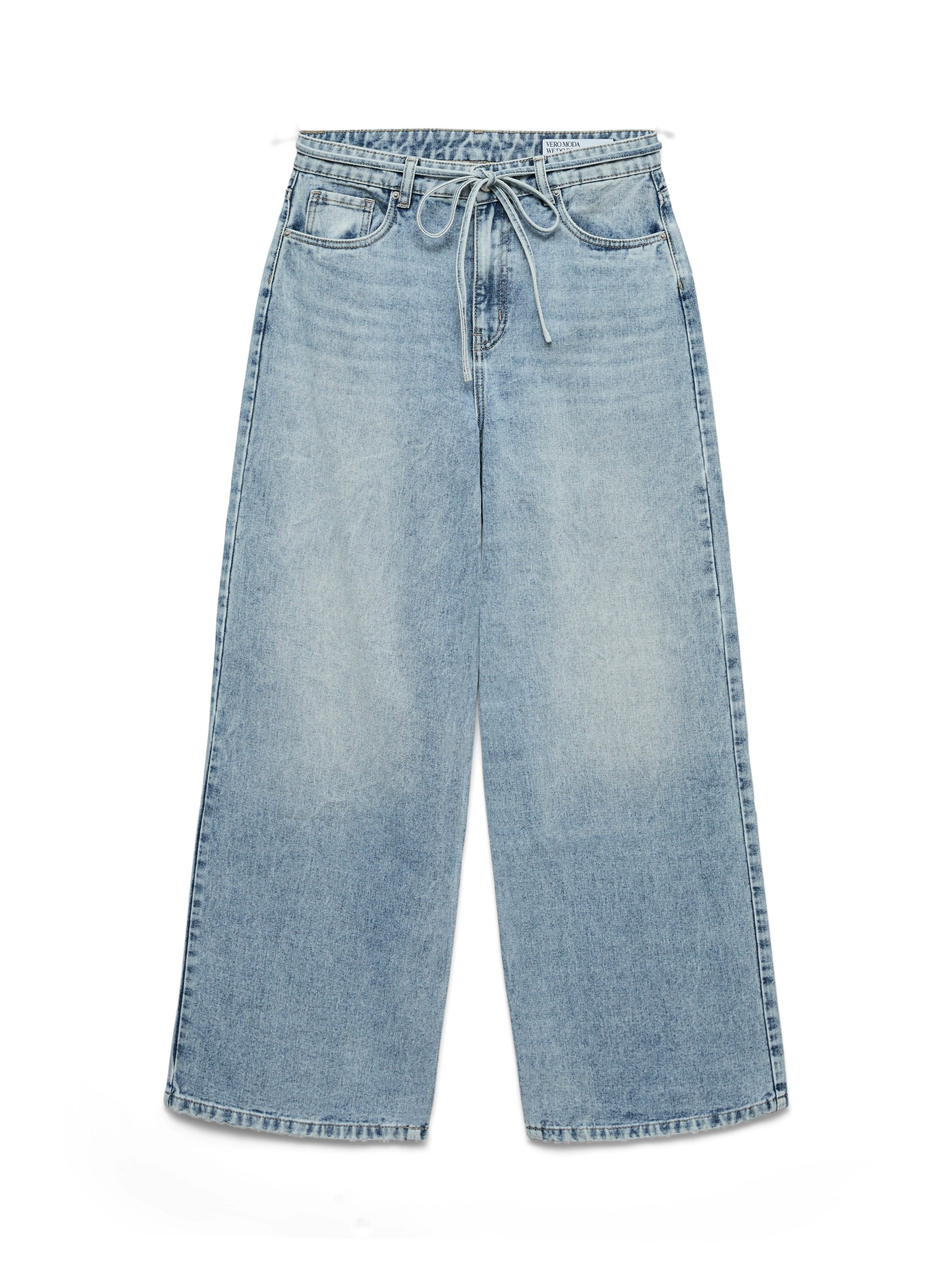 Vmwien Mr Wide Belt Jeans Si338 Noos (Light Blue De)