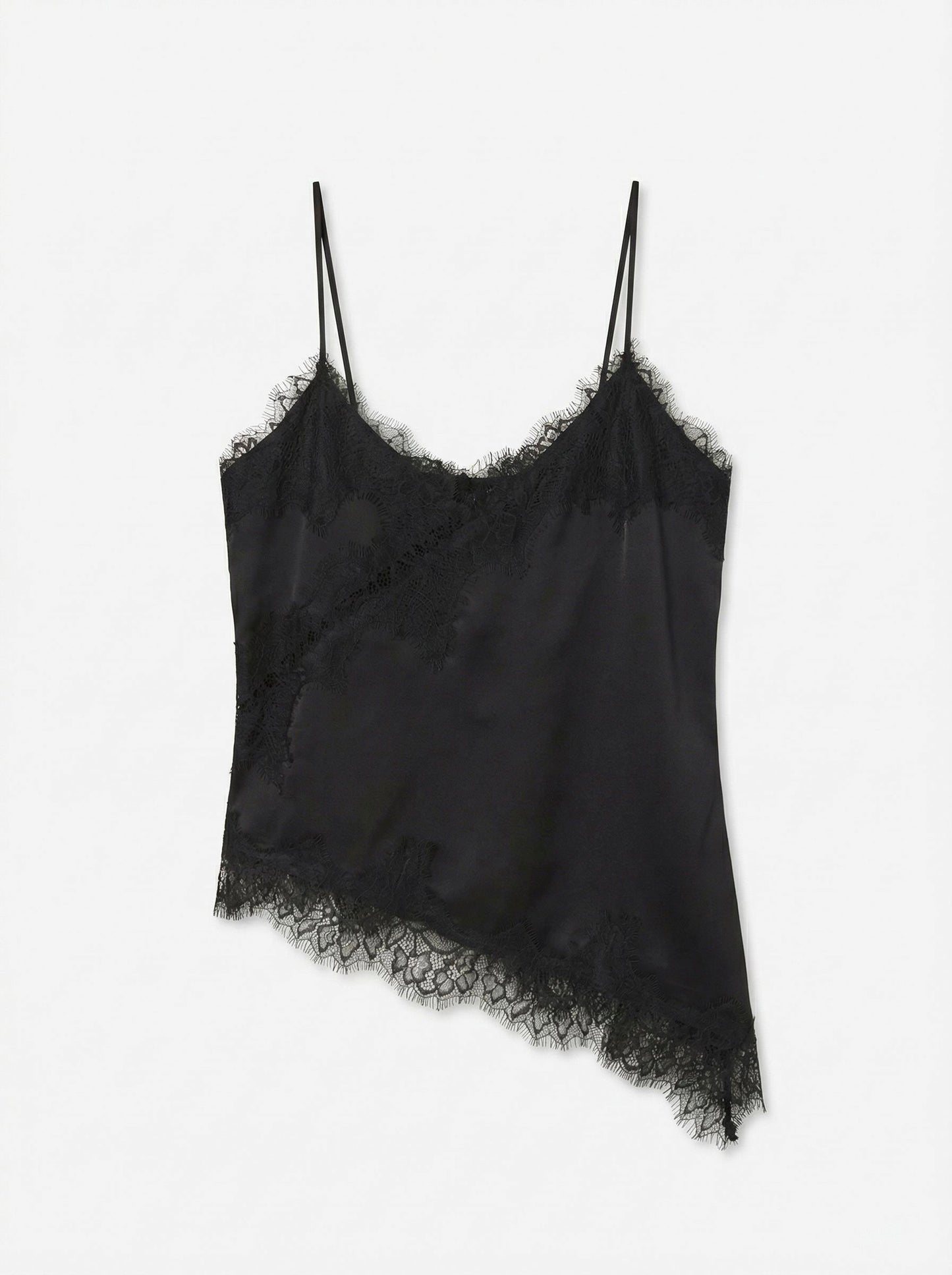 Vmnovi Lace Singlet Wvn Noos (Black/dtm)
