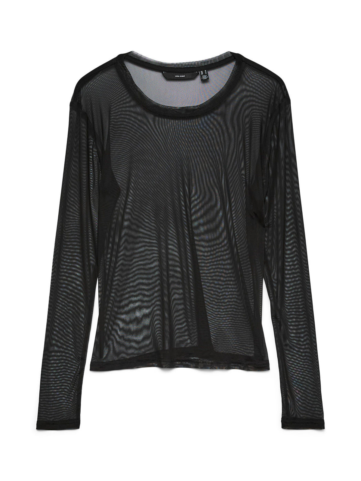 Vmlova Ls Mesh Top Jrs Noos (Black)