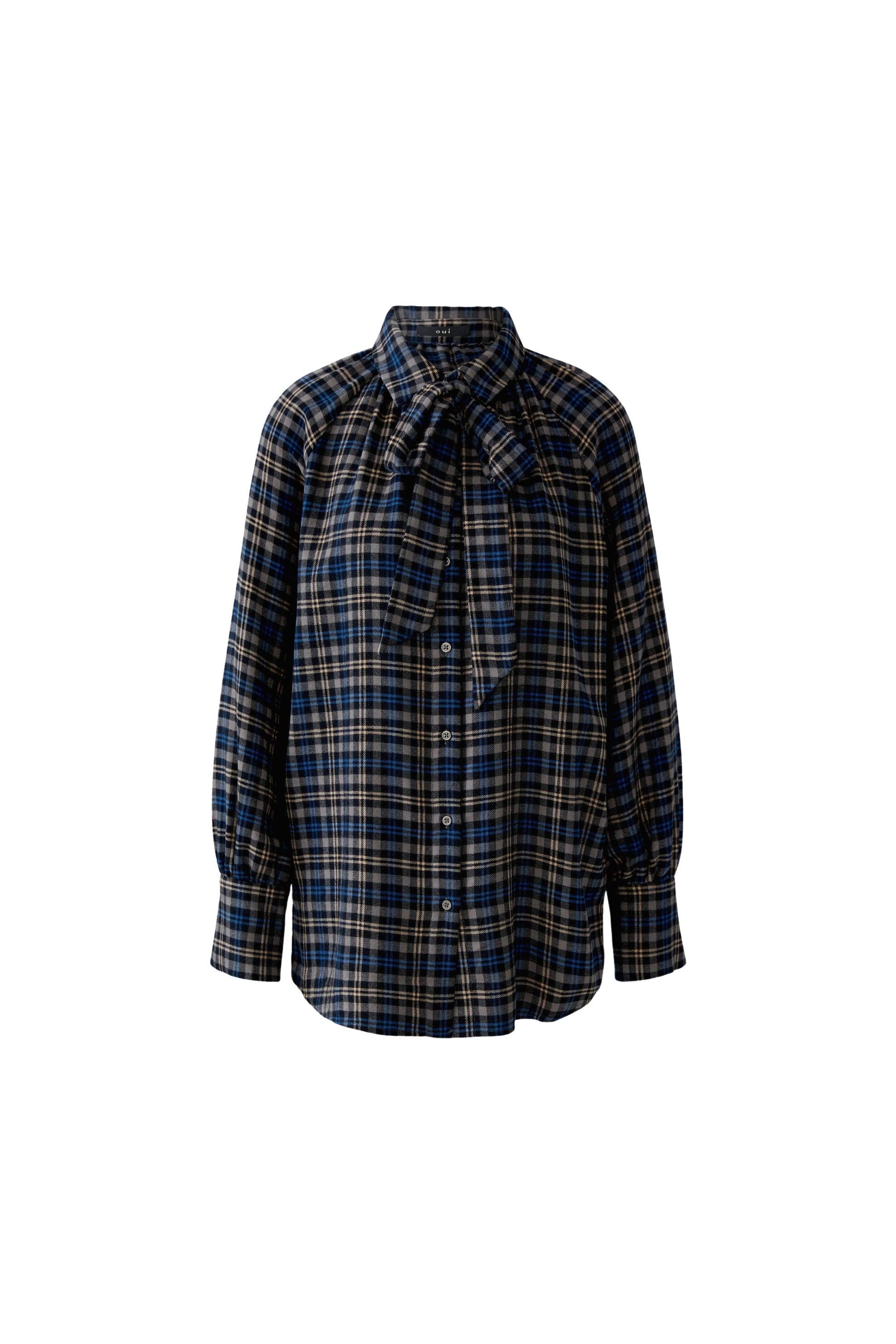 Bluse (Dk Blue Camel)