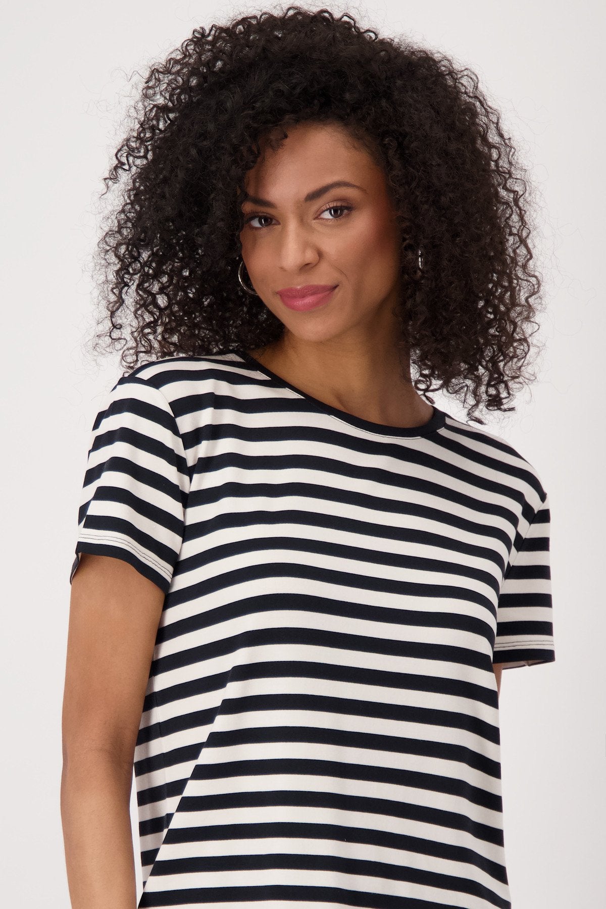 T-Shirt (Schwarz Ringel)