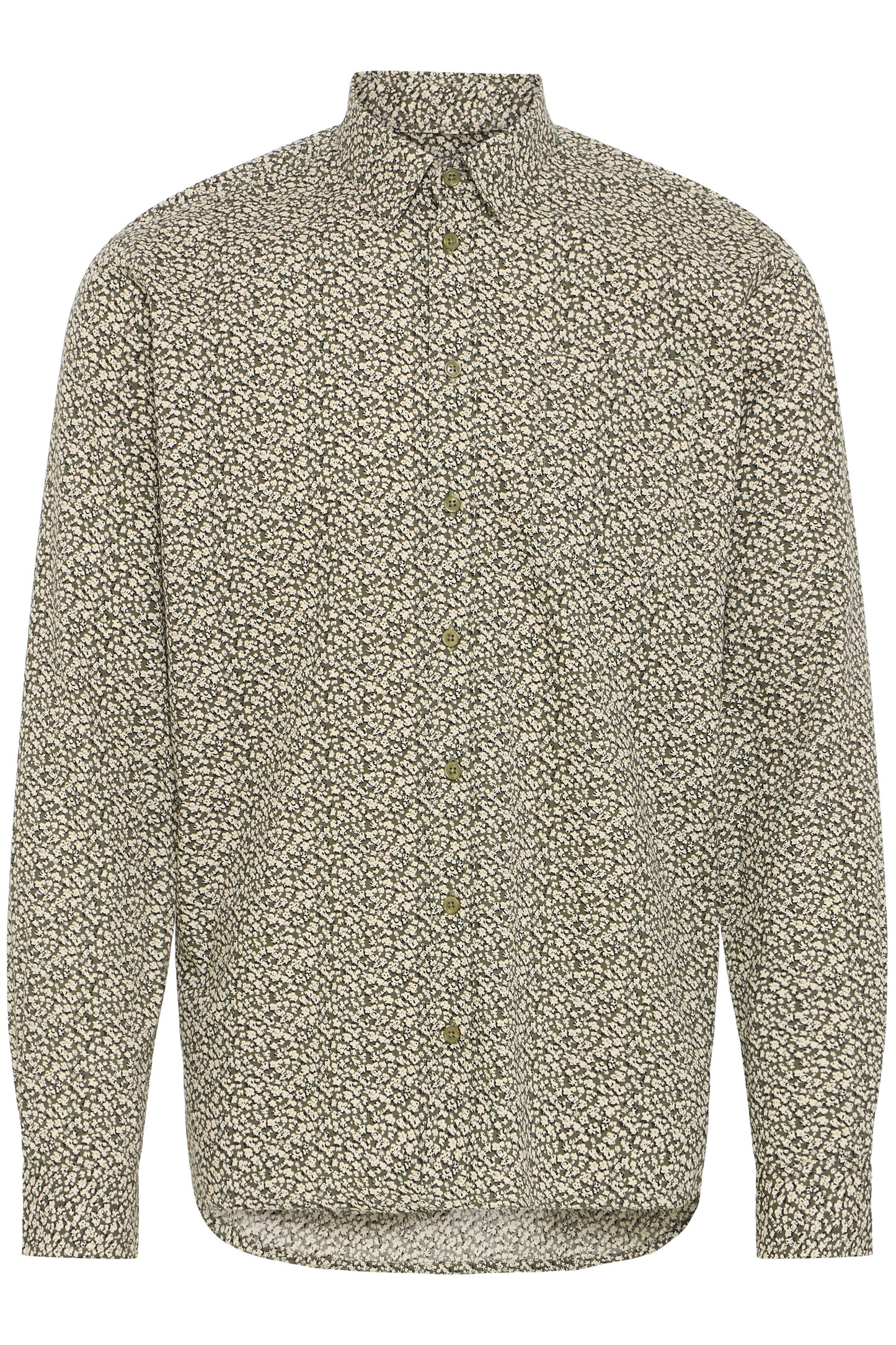 Bhavid Shirt Print (Olive Nigh)