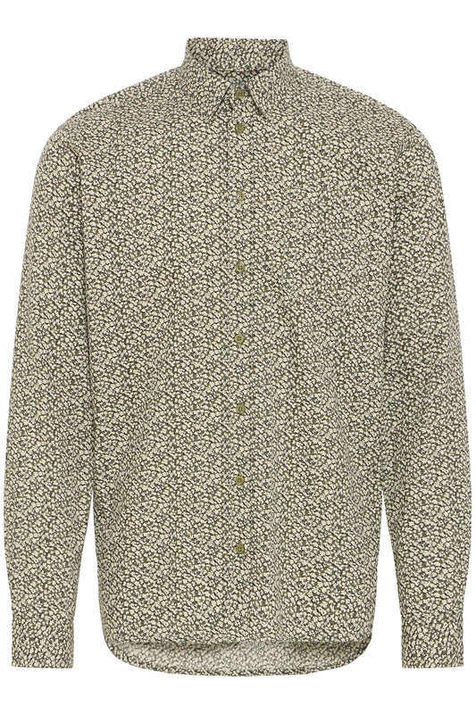 Bhavid Shirt Print (Olive Nigh)