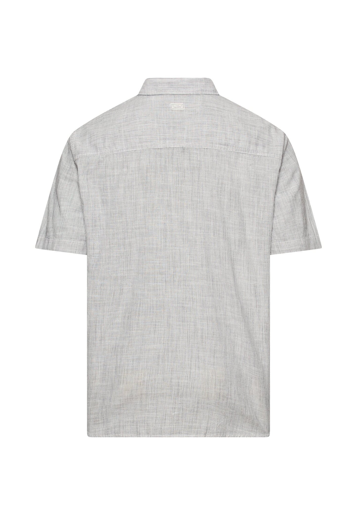 Kurzarmhemd mit Kontrastdetails (Offwhite)