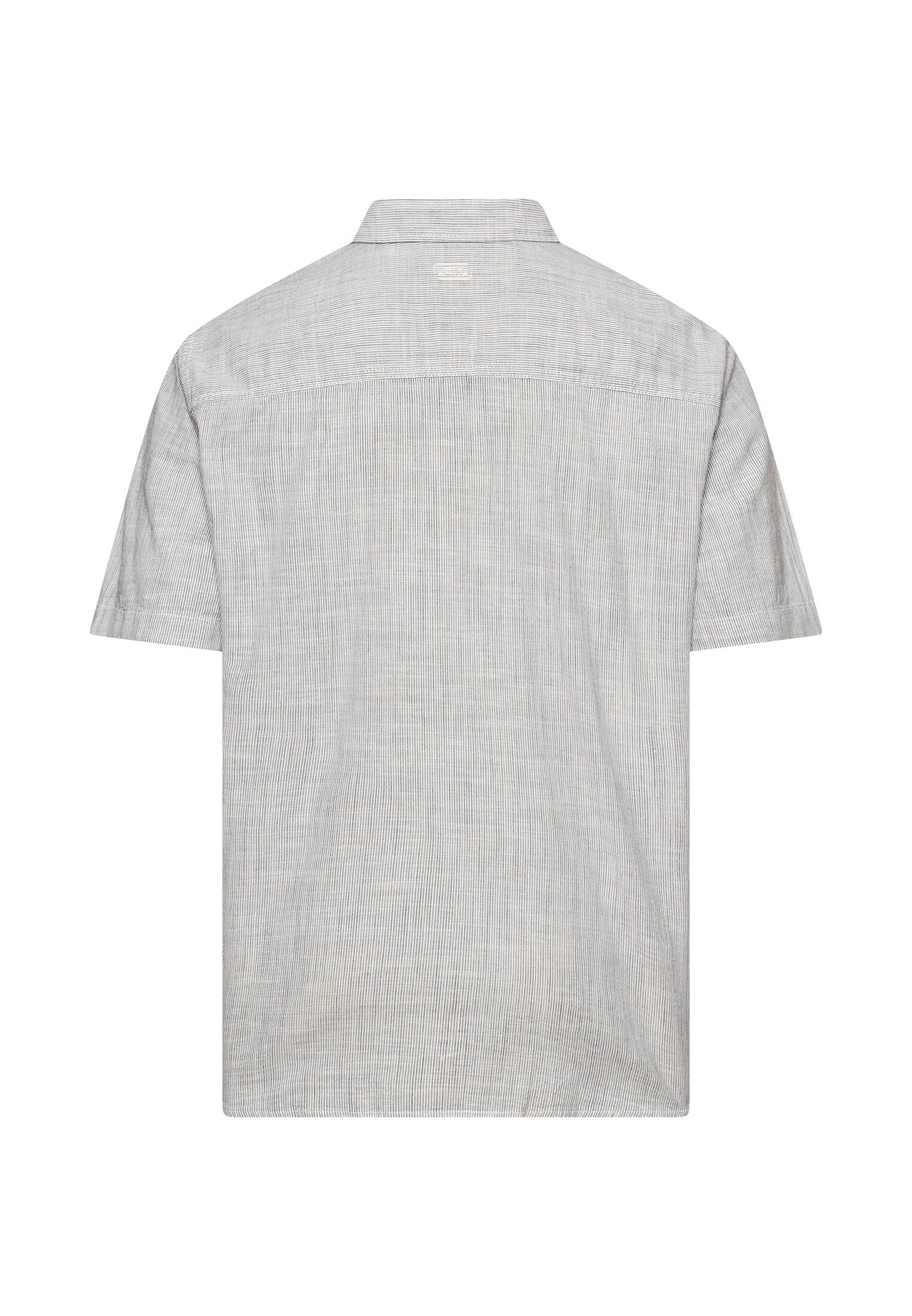 Kurzarmhemd mit Kontrastdetails (Offwhite)
