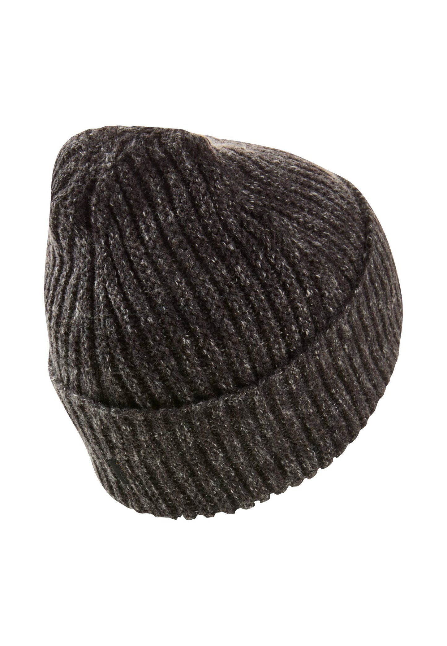 Beanie aus reiner Baumwolle (Asphalt)