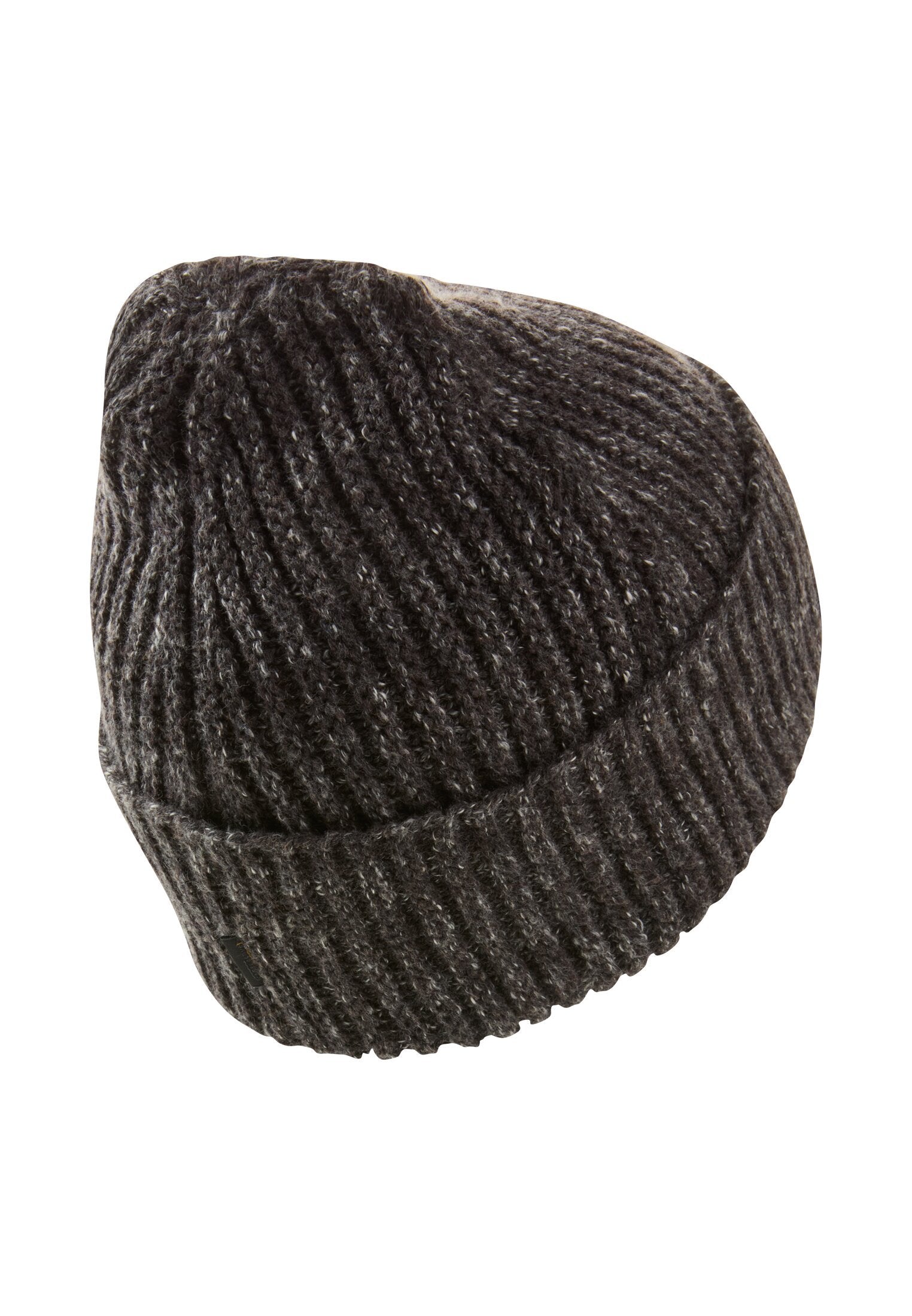 Beanie aus reiner Baumwolle (Asphalt)