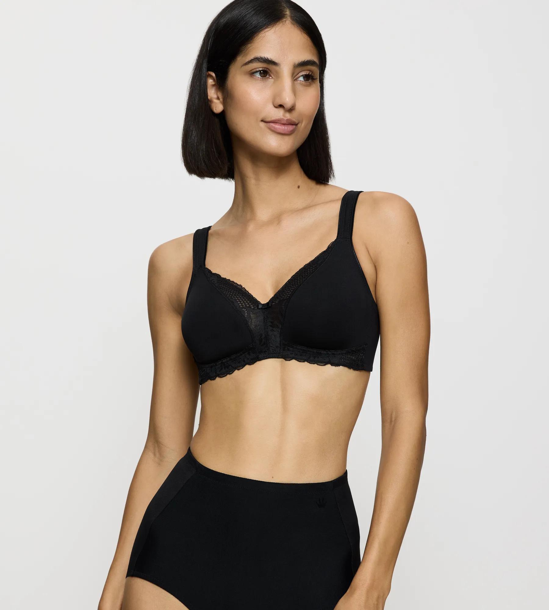 Modern Lace+Cotton N (Black)