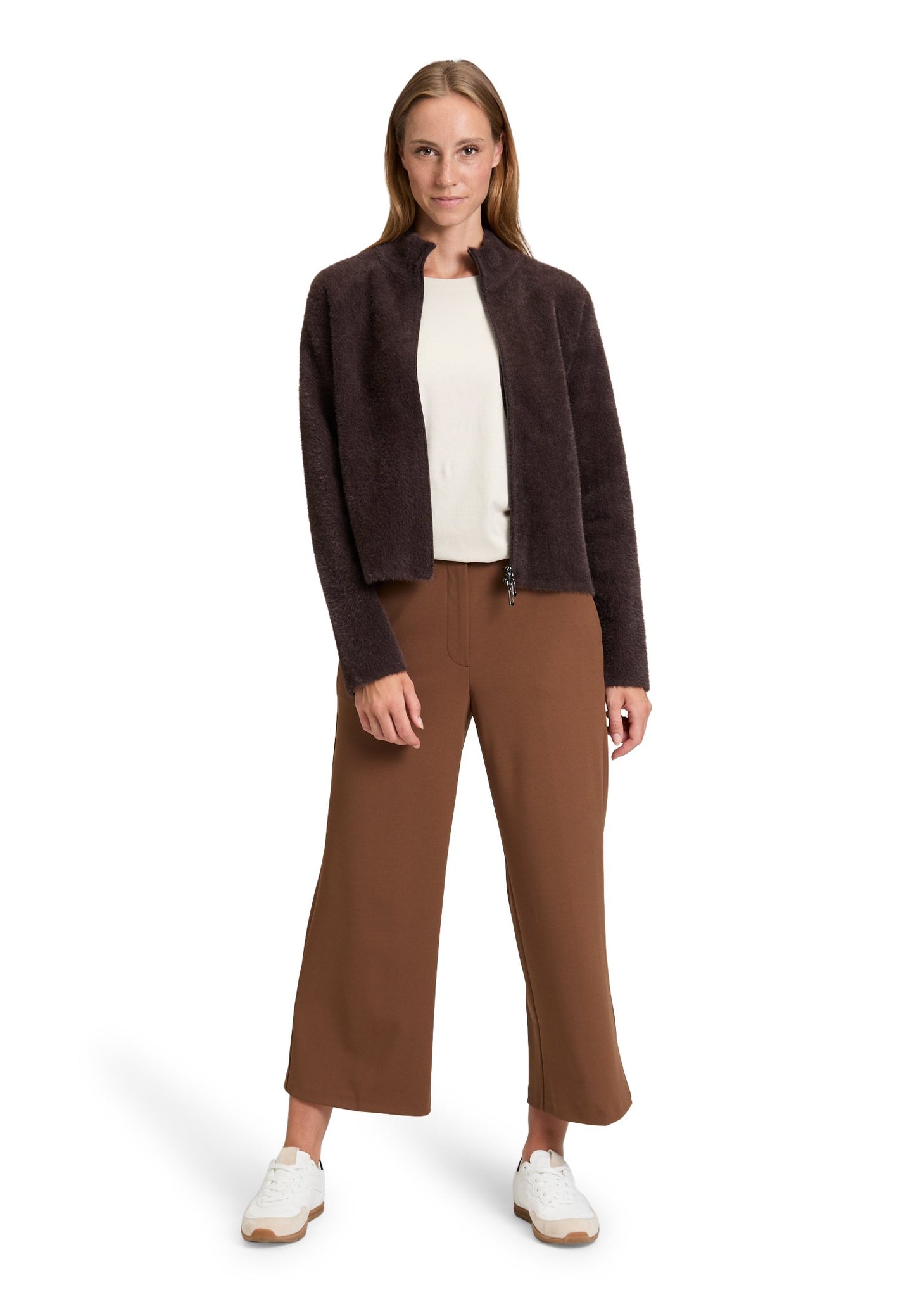 Strick-Cardigan (Light Maroon)