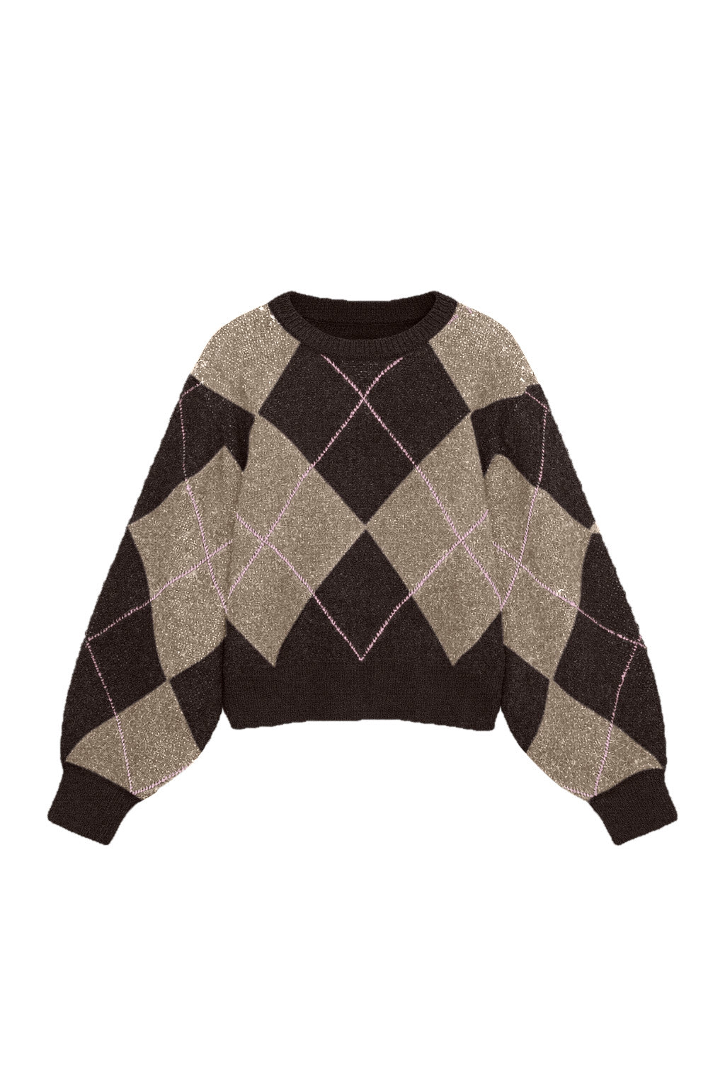 Vmdarla Ls O-neck Pullover Lcs (Chocolate)