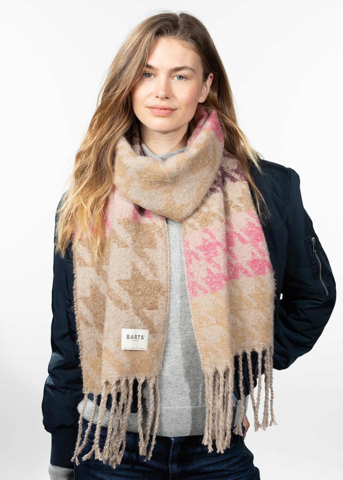 Landina Scarf (Beige Light Brown)