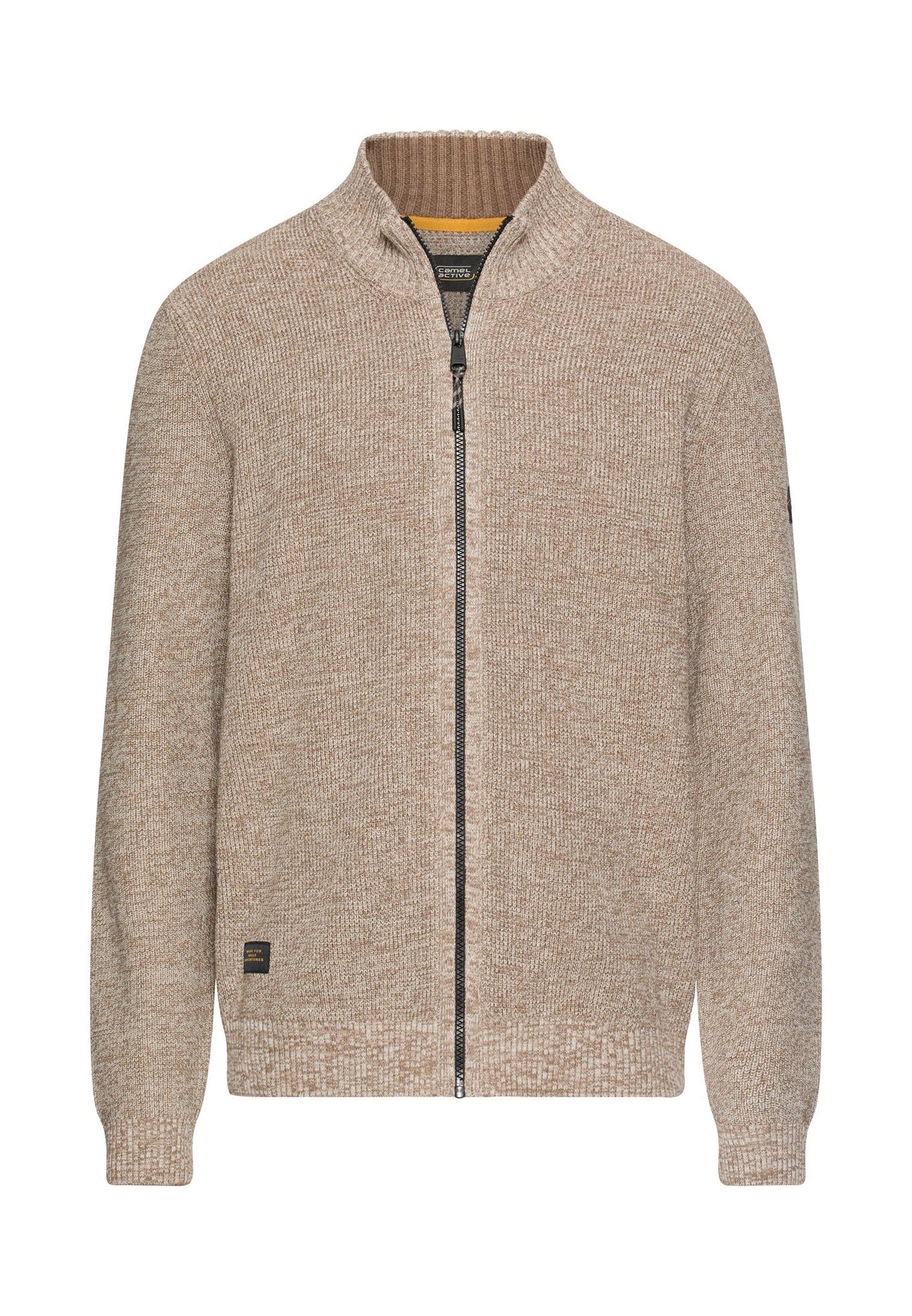 Kernige Strickjacke aus Baumwollgemisch (Desert)