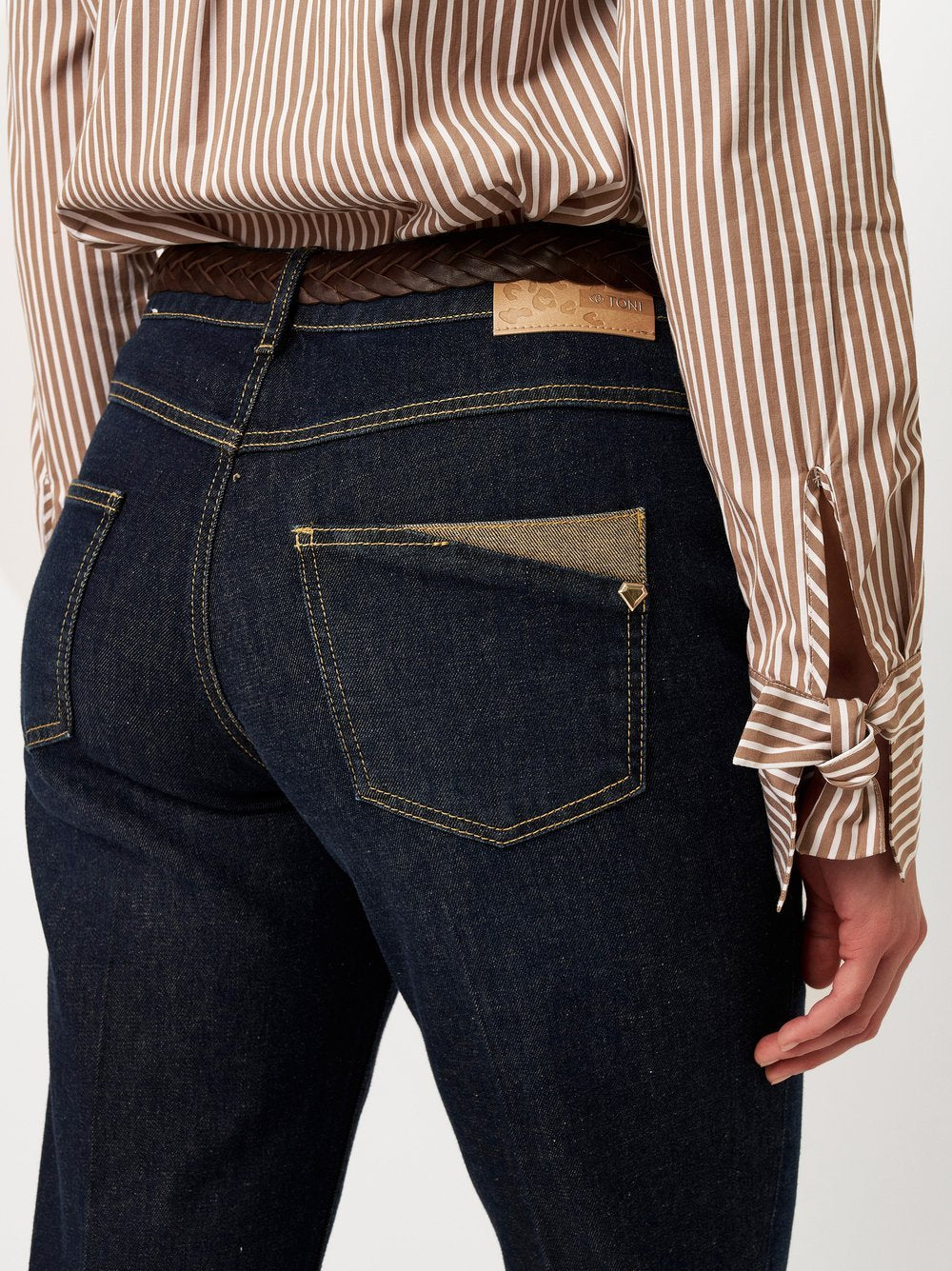 Ella Turn Up 7/8 (Rinsed Blue)