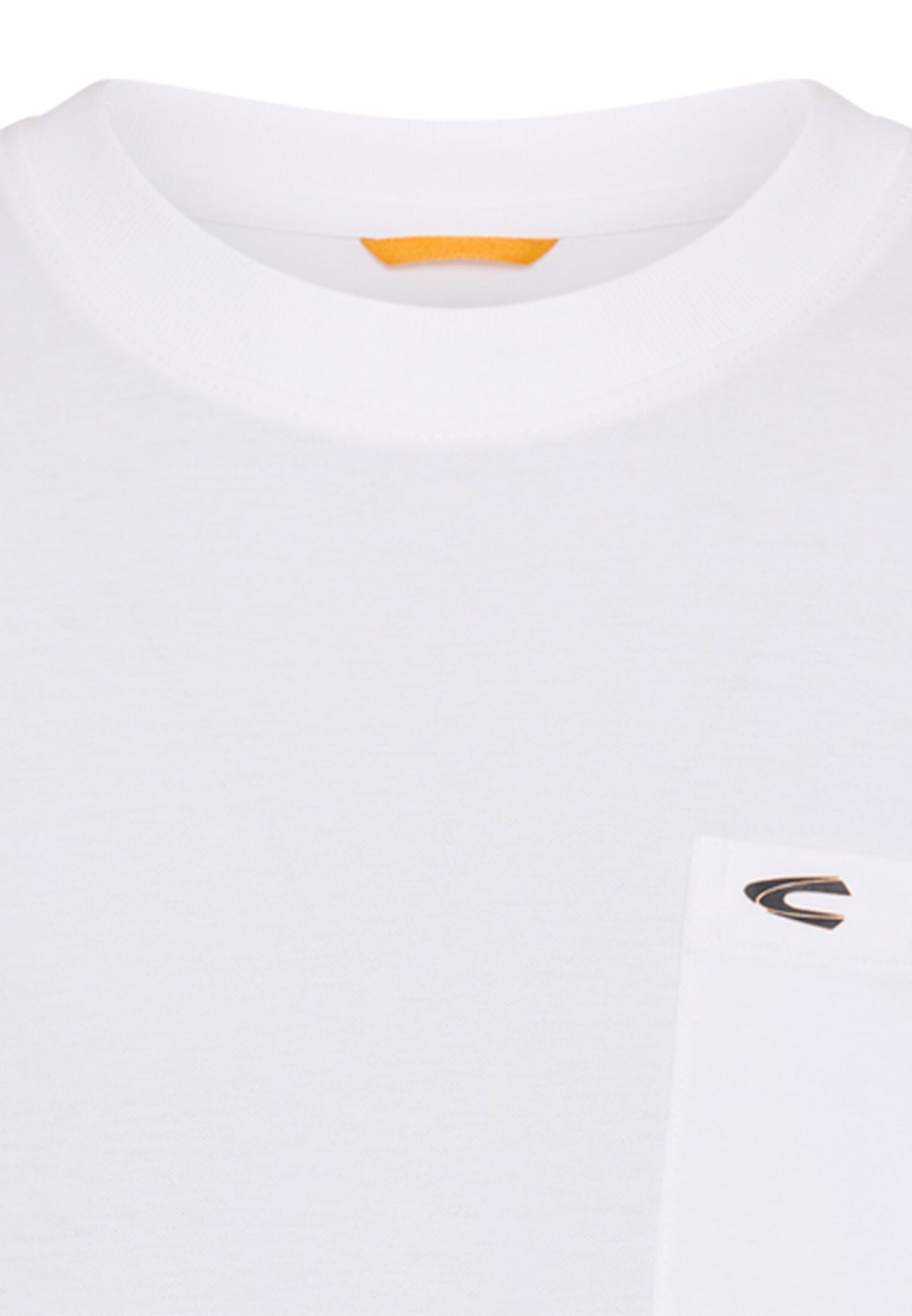T-Shirt mit Brusttasche (White)