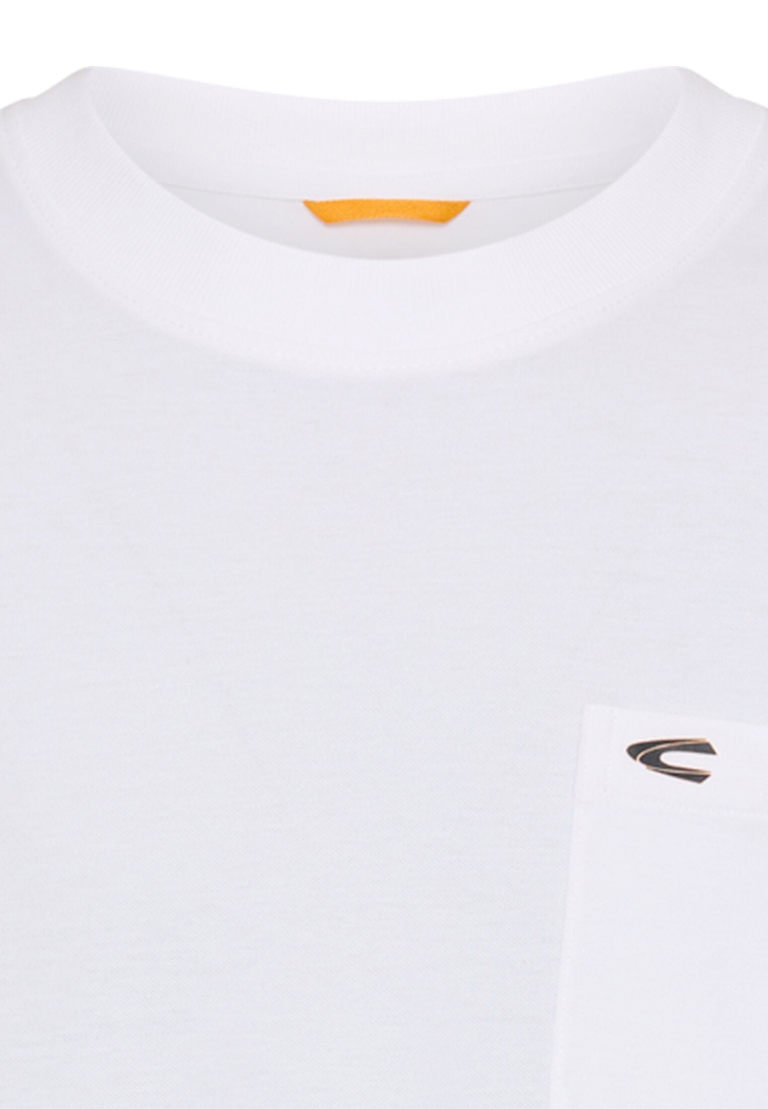 T-Shirt mit Brusttasche (White)