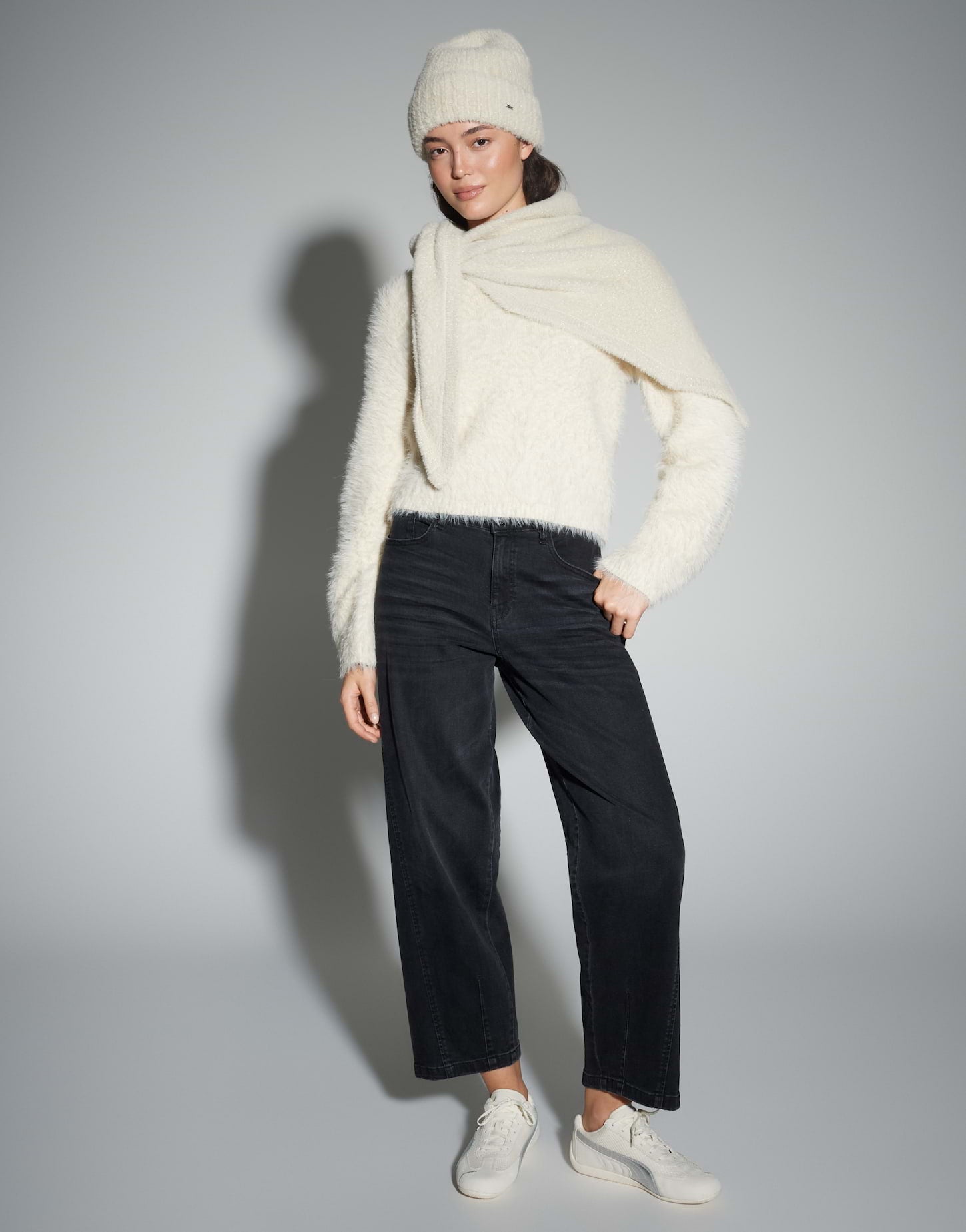 Awendi scarf (Ivory)