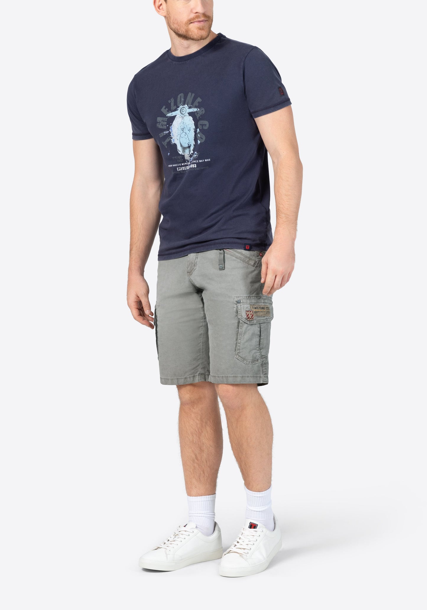 Regular RykerTZ Short (Washed Pearl Gr)