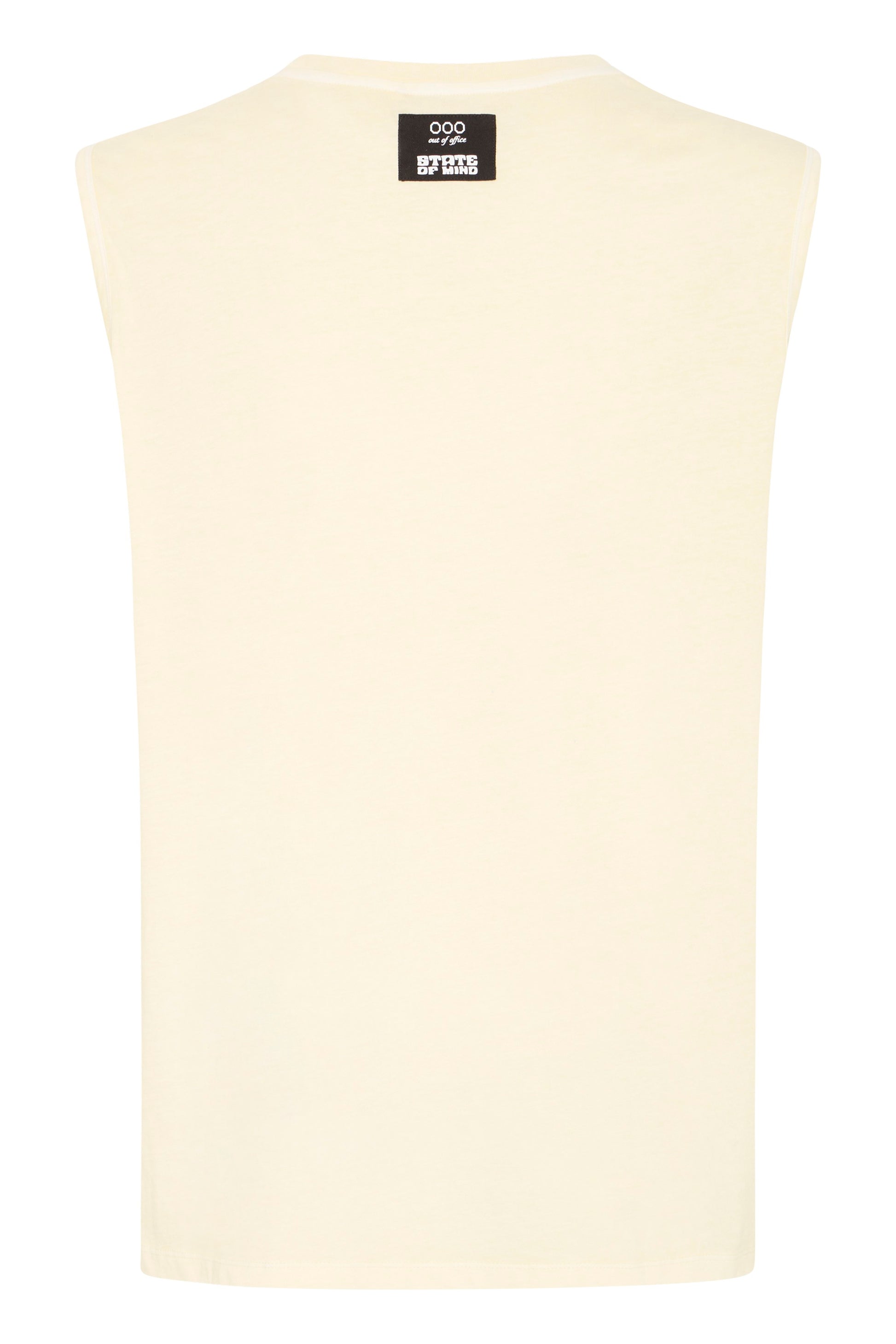 Bhkeelan Washed S/l Tanktop (Bleached Sand)
