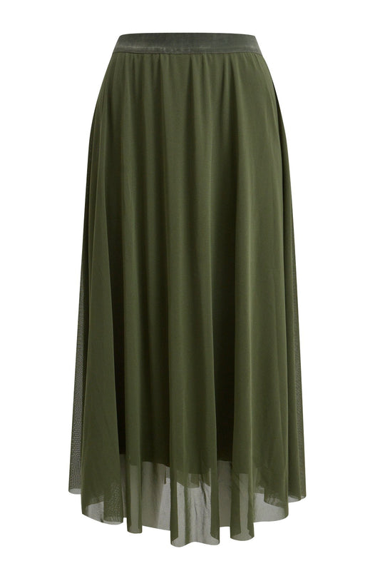 Mesh Skirt (Khaki)